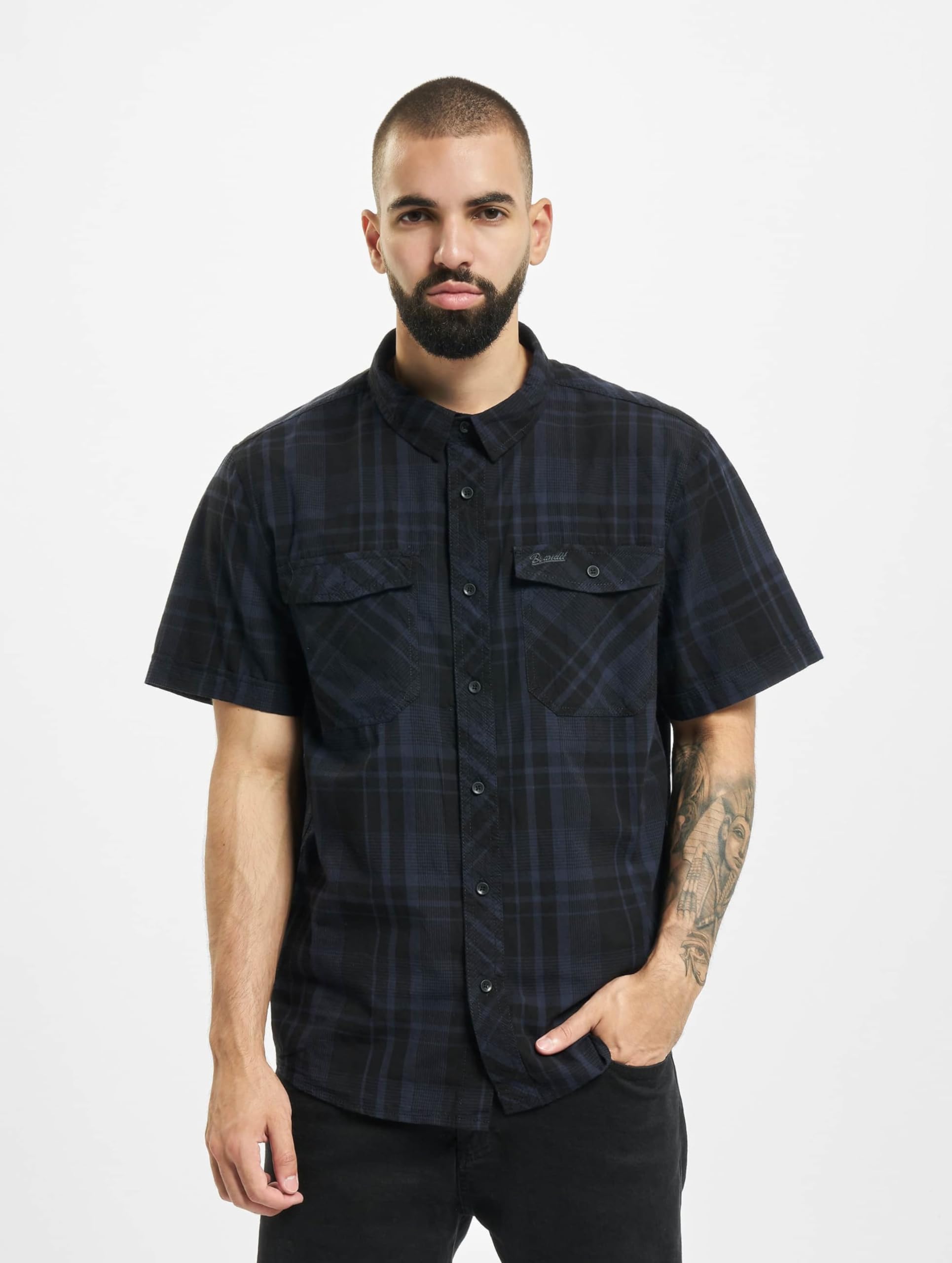 Men's Roadstar Shirt Black | Premium Casual Button Down Shirt for Men | Perfect for Office, Date Night & Outdoor Activities