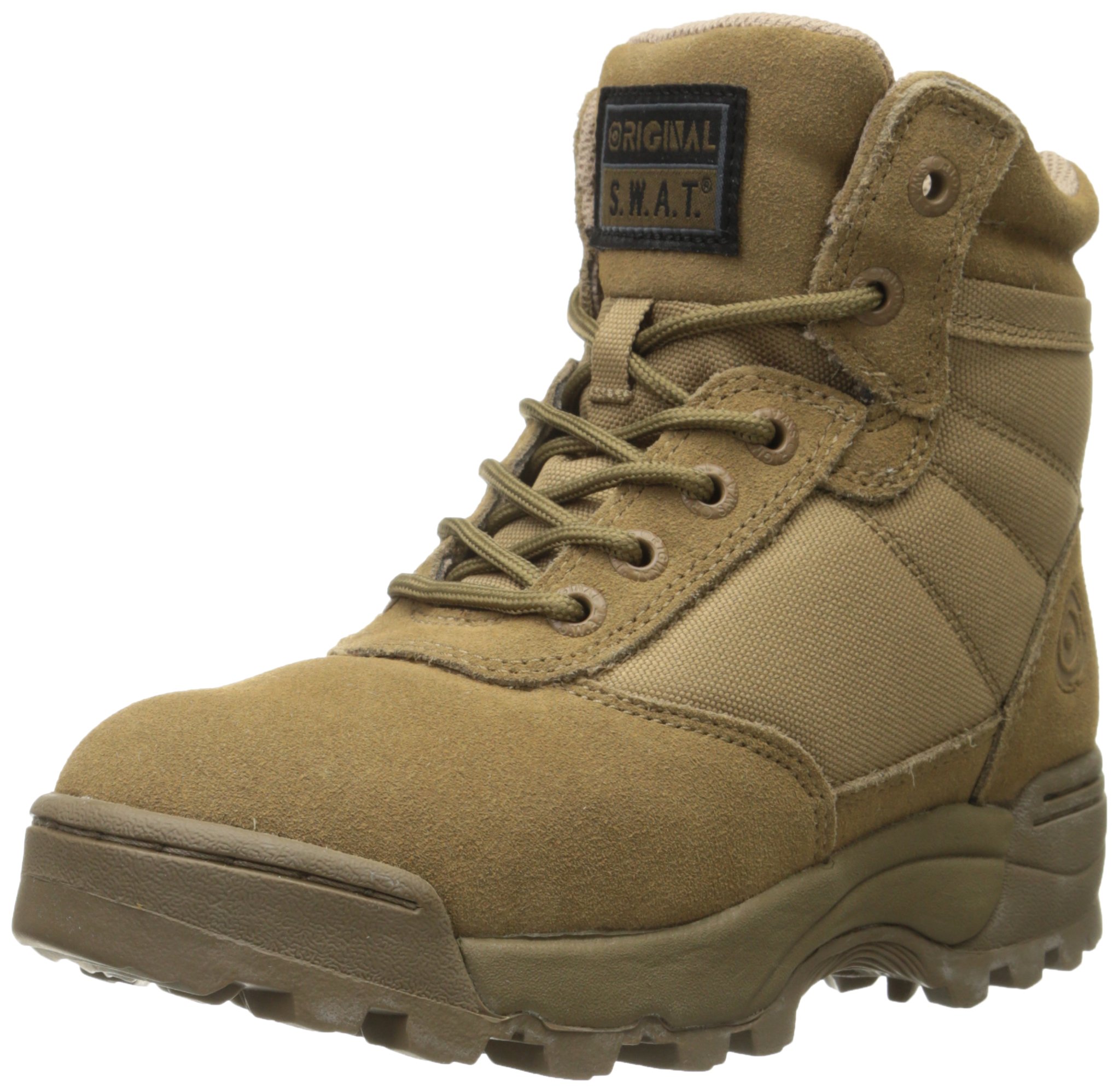 Original S.W.A.T. Men's Classic 6 Inch Tactical Boot - Black | Durable Military & Work Boots for Outdoor, Hiking, Police & Security Duty