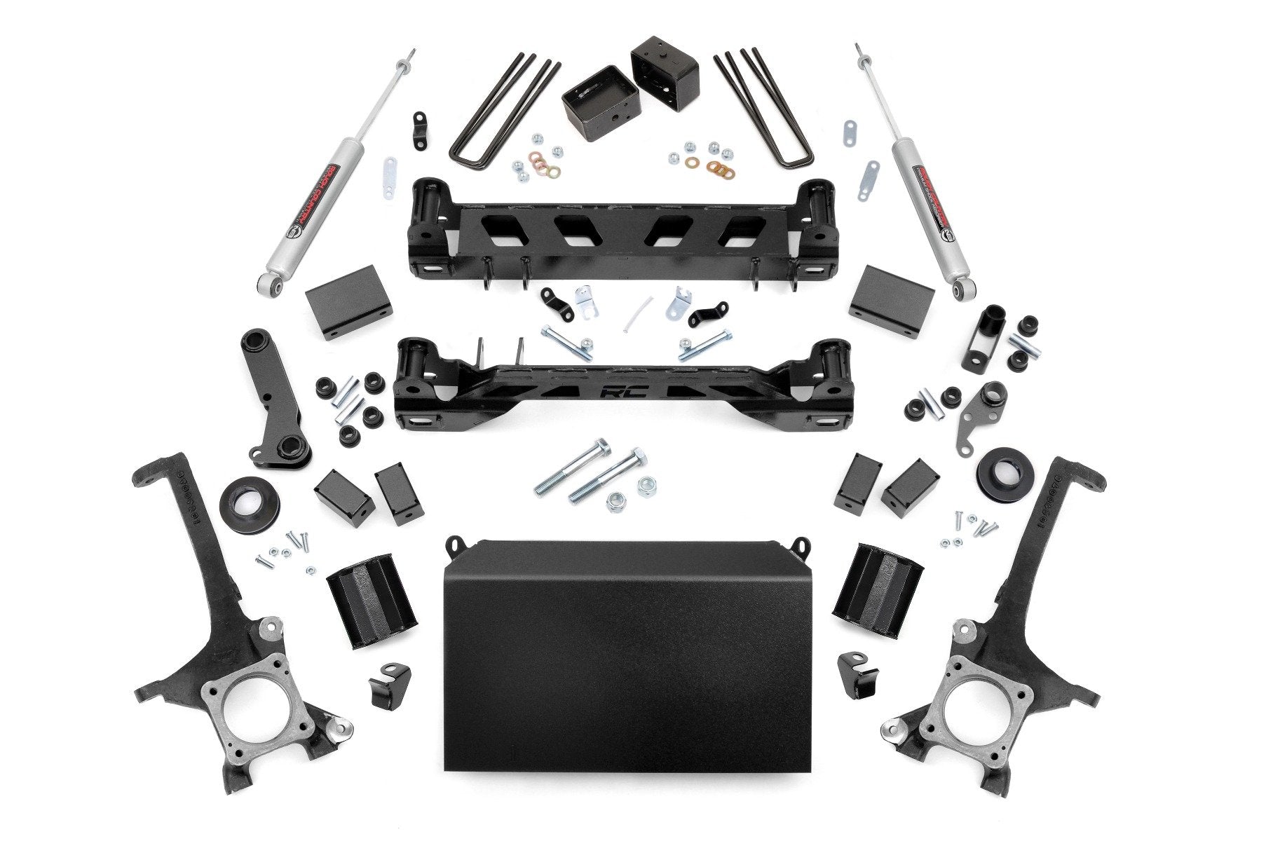 6 Inch Lift Kit for Toyota Tundra 2WD/4WD (2007-2015) - Heavy Duty Suspension System - Model 75430 - Perfect for Off-Roading & Truck Customization