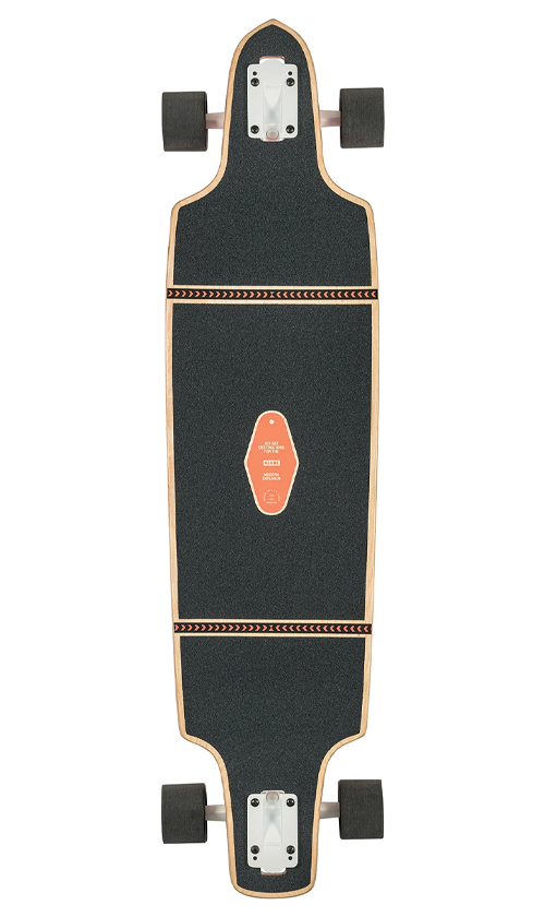 Globe Spearpoint Motel 40-Inch Longboard Skateboard - Perfect for Cruising, Commuting & Downhill Riding