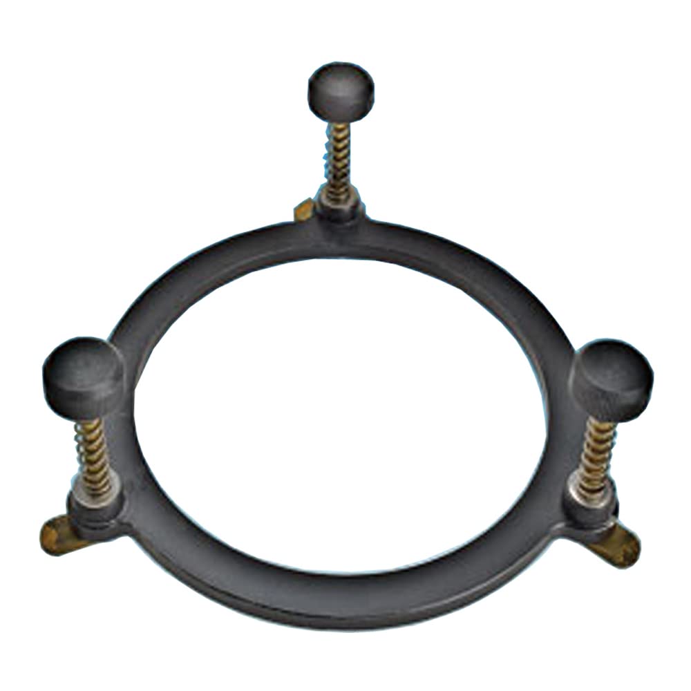 6510-05 Series Lab Clamp for 500-1000mL Reaction Flasks - One-Piece Powder Coated Design Fits 137mm OD x 100mm ID Flat Flanges - Ideal for Chemistry Experiments & Laboratory Glassware Securing