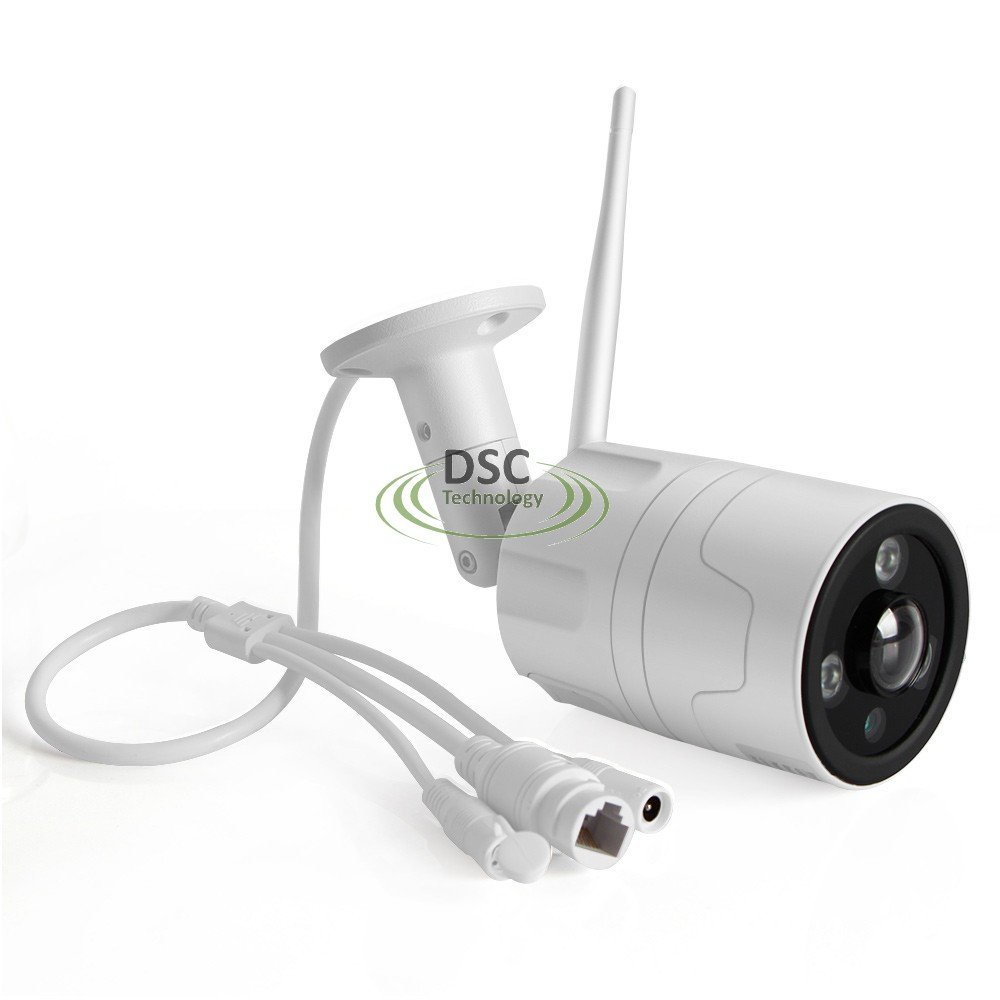 DIYSecuritycameraworld - 5MP Wireless Outdoor Security Camera (2560x1920P) with PoE/WiFi, 180° Fisheye Panoramic View, 60ft Night Vision & Waterproof - Ideal for Home Surveillance, Garage Monitoring & Business Security