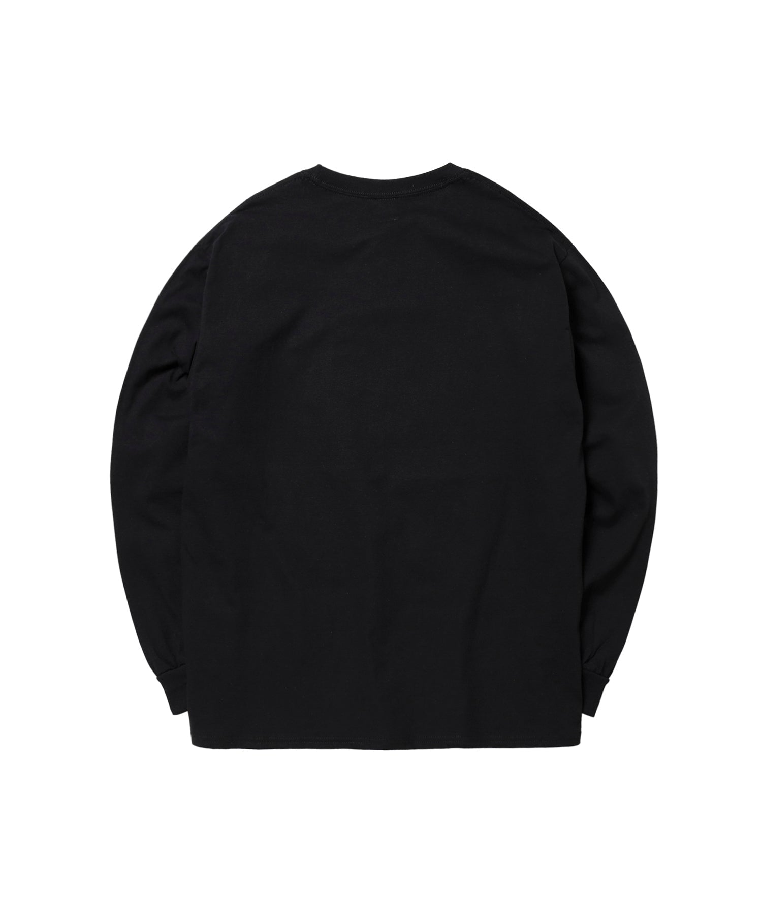 FR2 Stuffed Toy Long Sleeve T-Shirt for Men - Black Cotton Graphic Tee for Casual Wear, Street Style & Anime Fans