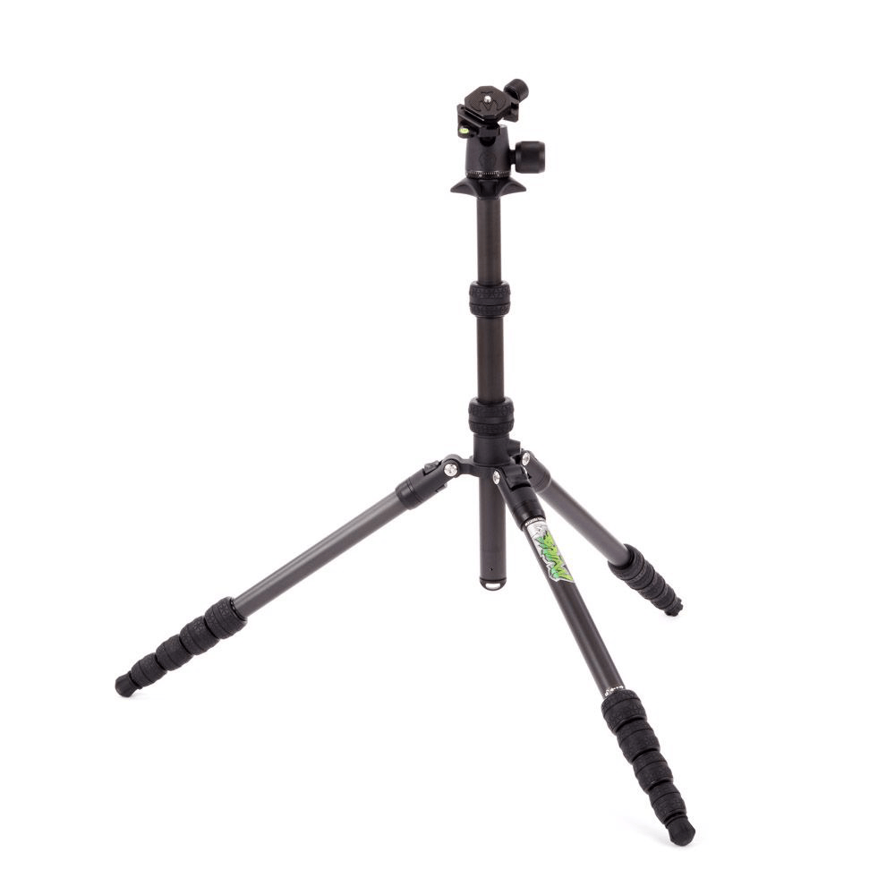 3 Legged Thing PUNKS Brian 2.0 Carbon Fiber Tripod - Lightweight Travel Tripod for DSLR Cameras, Perfect for Photography, Vlogging & Outdoor Adventures