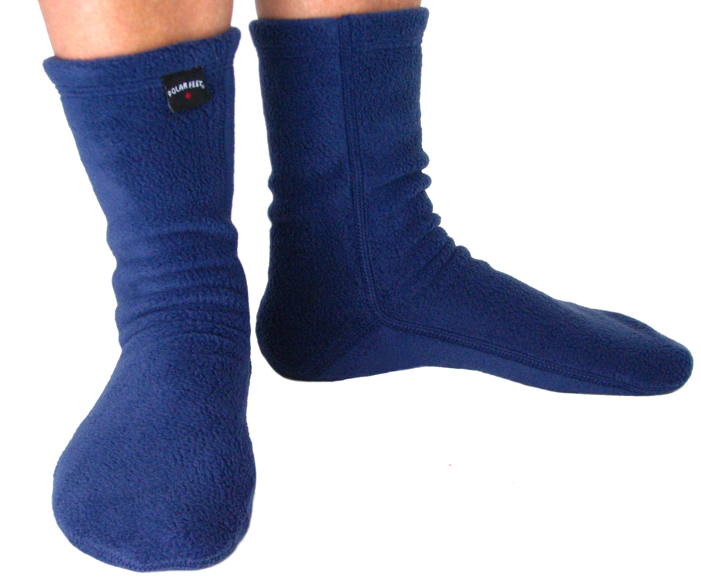 Polar Feet Fleece Socks for Men & Women - Ultra Warm Unisex Winter Socks for Hiking, Camping & Cold Weather Comfort