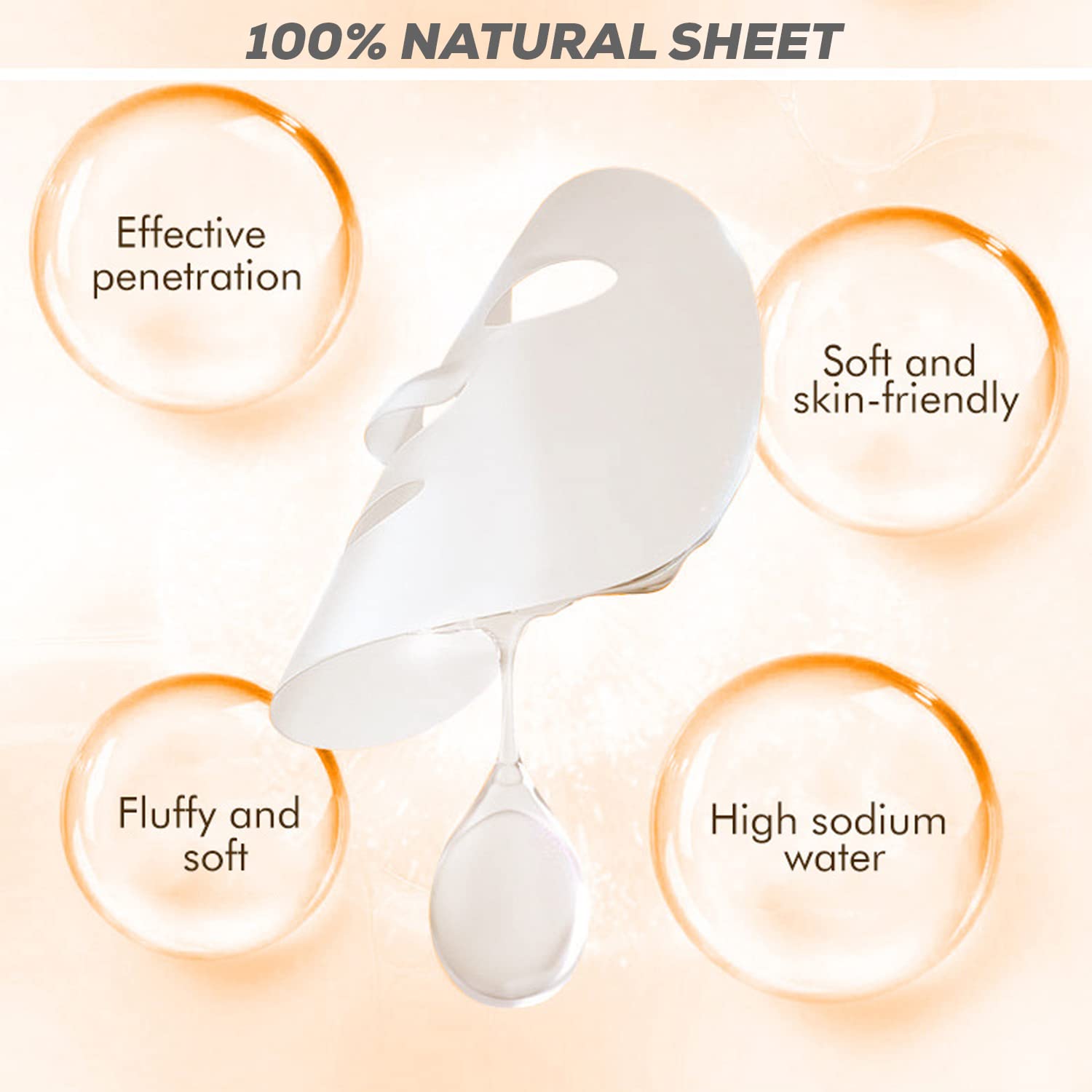 VCare Brightening Facial Mask with Saffron & Goat Milk - Skin Care Mask for Glowing Skin, Tan Removal & Dry Skin Relief | Pack of 3 | Perfect for Daily Skincare Routine & Spa Treatments
