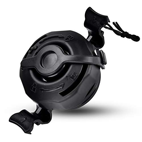 3 in 1 Air Valve Cap for Intex Inflatable Airbed Mattress - Secure Seal Valve Cover, Black | Perfect for Camping, Travel & Home Use