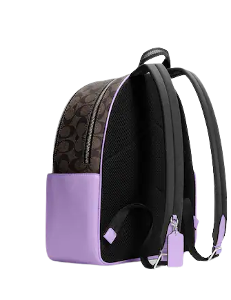 Coach Signature Canvas Court Backpack - Stylish & Durable Women's Backpack for Work, School & Travel | Perfect for Commuting, College & Everyday Use