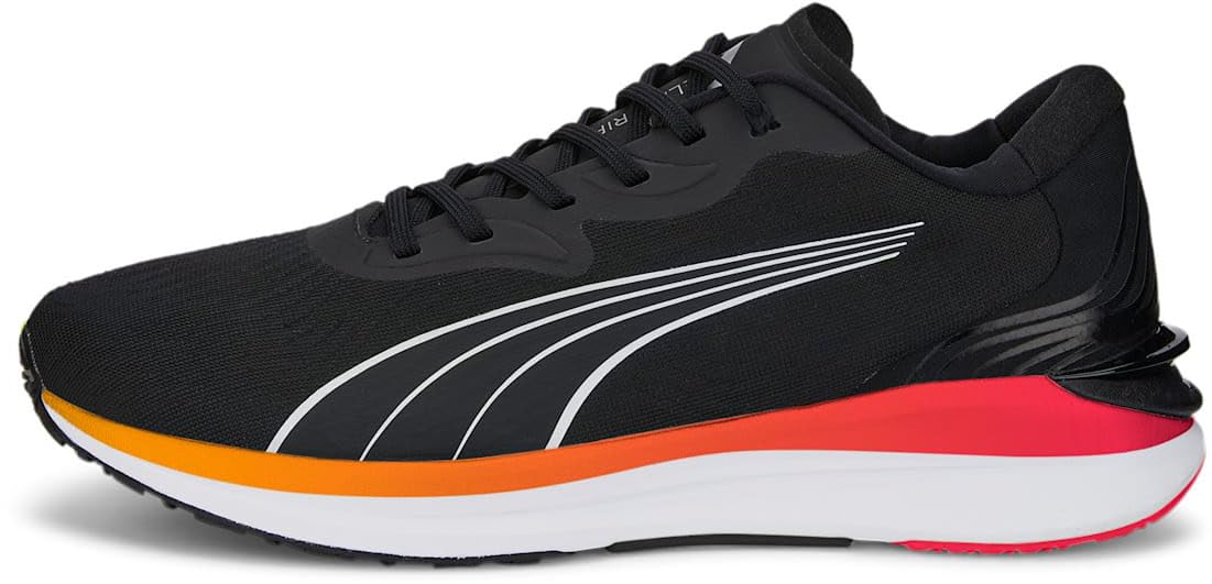 PUMA Electrify Nitro 2 Running Shoes for Men - Black Size 10.5 | Lightweight Cushioned Sneakers for Jogging, Gym & Everyday Wear