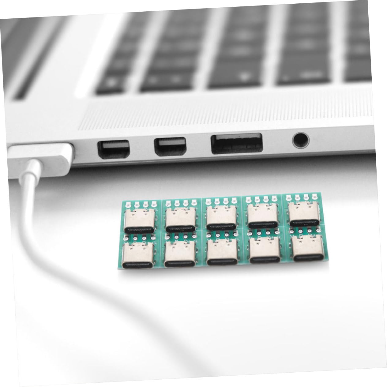 **Yardenfun 12-Pack USB C to USB Charger Cable Kit - DIY USB C Connector Board, 3.1 USB C PCB, USB C Female Connector - Perfect for Electronics Repair & DIY Projects**    *(Use Cases: Ideal for repairing smartphones, laptops, or building custom USB charging cables for DIY electronics projects.)*