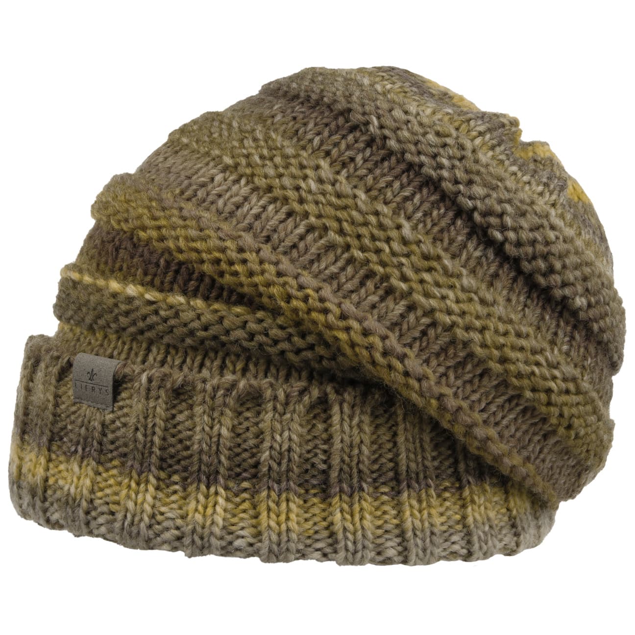 Lierys Bernardo Oversize Knit Hat - Soft Chunky Cable Knit Beanie for Women & Men | Winter Warm Slouchy Hat for Outdoor Activities, Skiing & Casual Wear