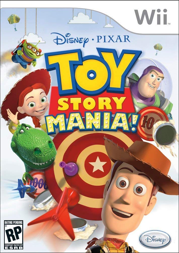 Toy Story Mania! - Nintendo Wii Game (Renewed) - Fun Family Party Video Game for Kids & Adults - Perfect for Game Nights & Birthday Parties