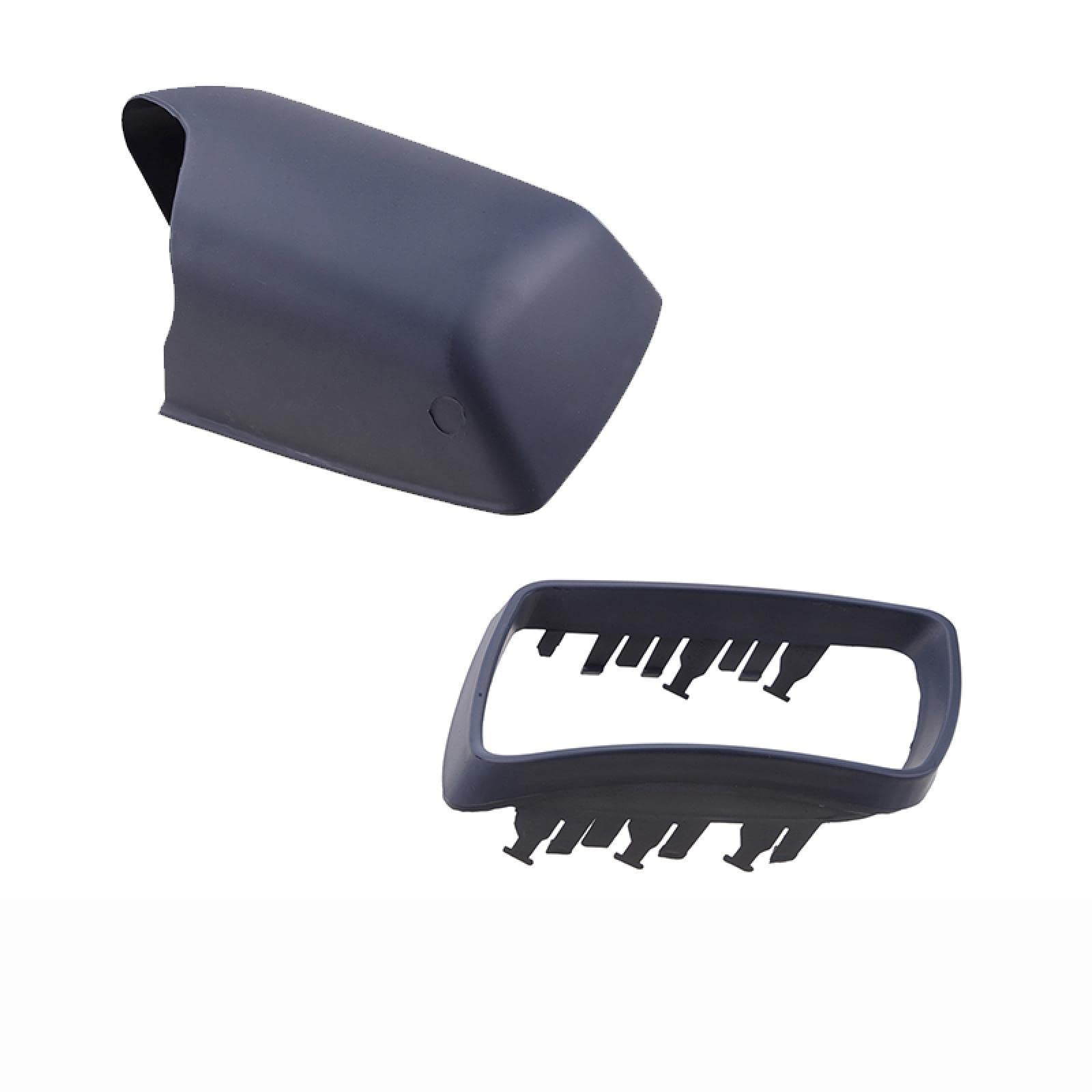 Carbon Fiber Mirror Covers for BMW E53 X5 2000-2006 - Side & Rearview Mirror Trim Ring Housing Frame - Durable ABS Replacement Caps (Perfect for Car Customization & Protection)