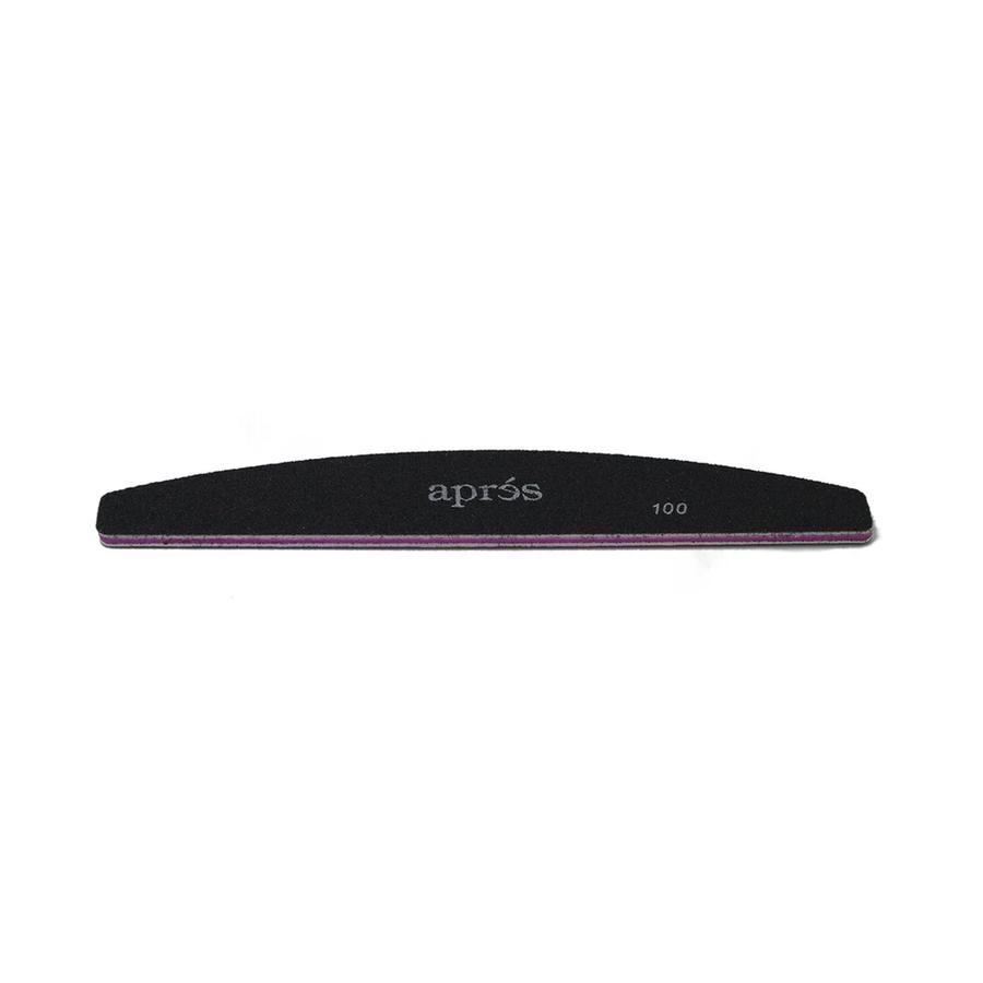 Apres 100/180 Grit Nail Files - Professional Manicure & Pedicure Tools for Salon & Home Use - Perfect for Nail Shaping, Buffing, and Smoothing