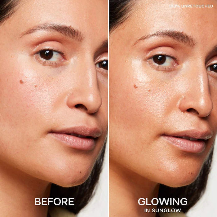 Saie Glowy Super Gel - Lightweight Dewy Multipurpose Highlighter for Face & Body | Natural Glow Makeup for Everyday Wear & Special Occasions