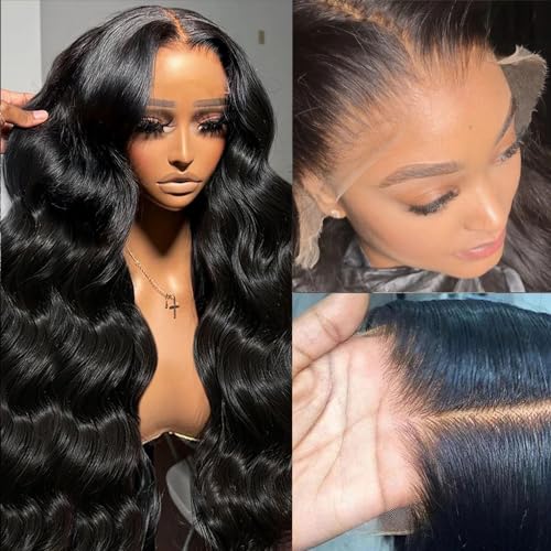 180% Density 13x4 Full Frontal HD Lace Body Wave Wig