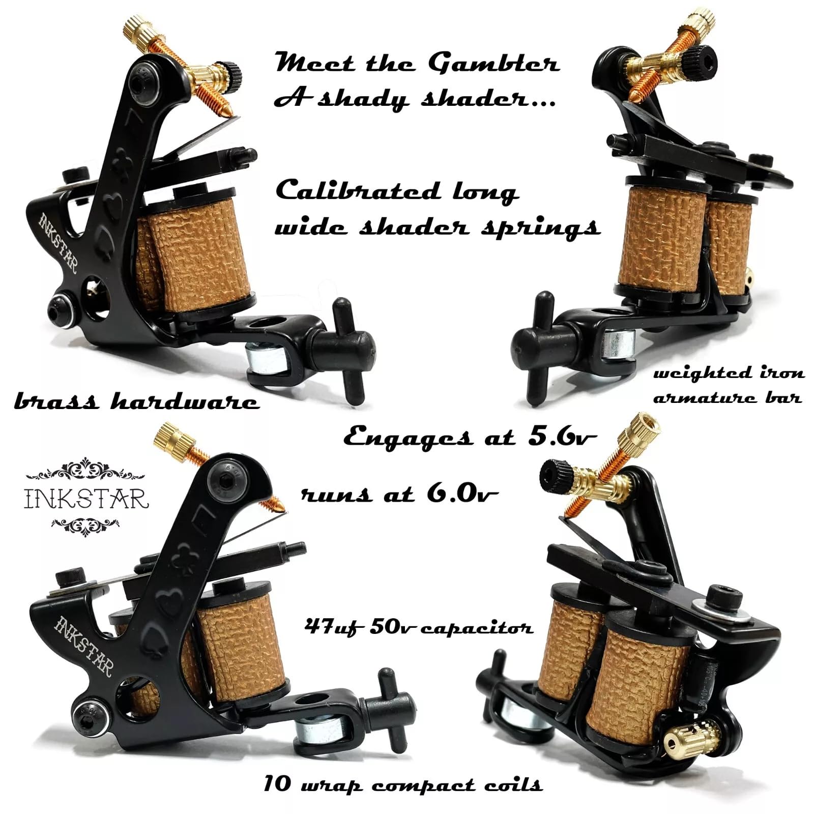 Professional Tattoo Kit with Inkstar Tattooing Set - Complete Starter Tattoo Machine Kit (TKI2DORIG, Small) for Home & Studio Use, Perfect for Beginners & Artists