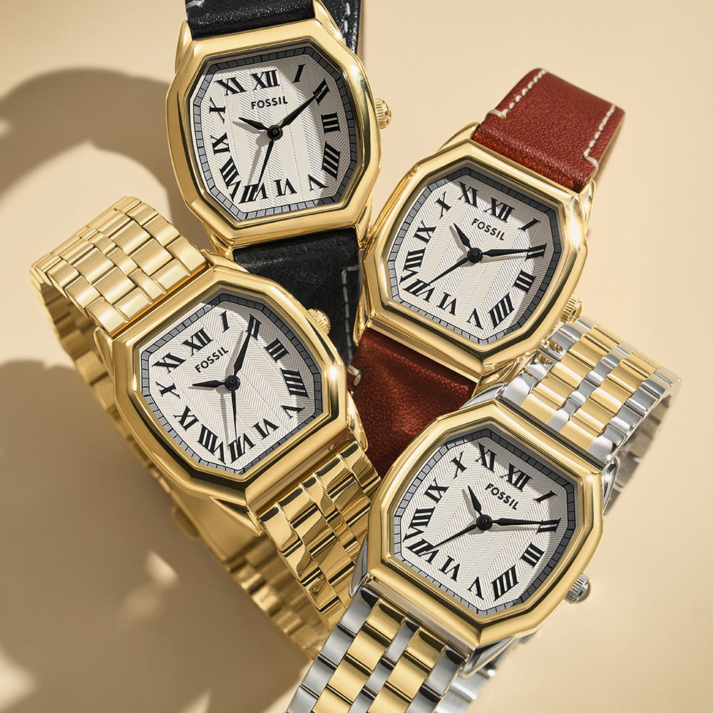 Fossil Harlow ES5362 Women's Stainless Steel Watch - Elegant & Durable for Everyday Wear, Office & Casual Outfits