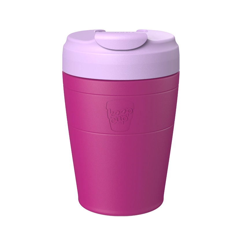 KeepCup Commuter 12oz Reusable Coffee Cup - Insulated Travel Mug for Hot & Cold Drinks - Perfect for Office, Commuting, and Outdoor Activities