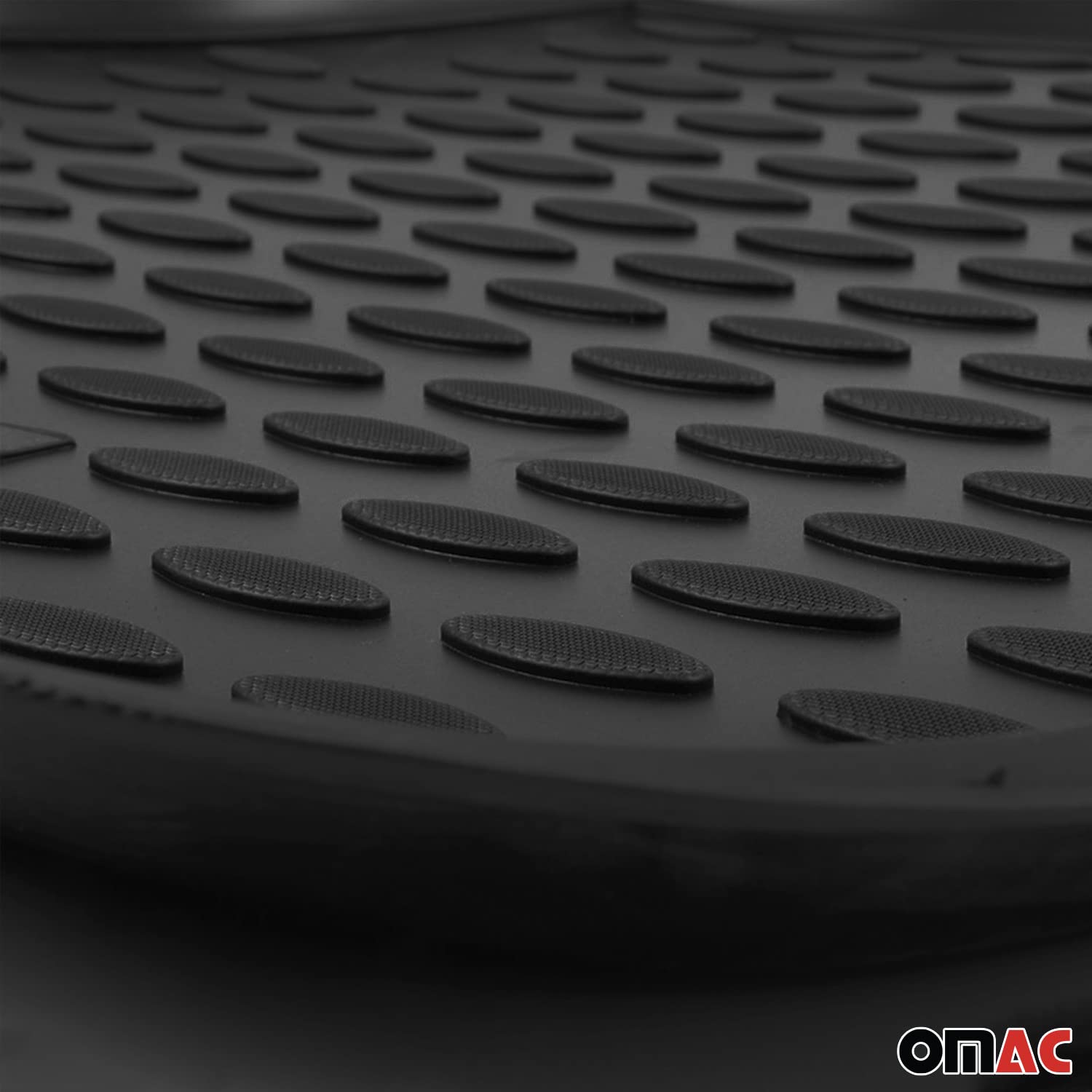 Premium OMAC Cargo Mats Liner for Audi A3 Quattro e-tron 2015-2020 - Heavy Duty Black Trunk Protector - Perfect for Road Trips, Groceries & Pet Transport