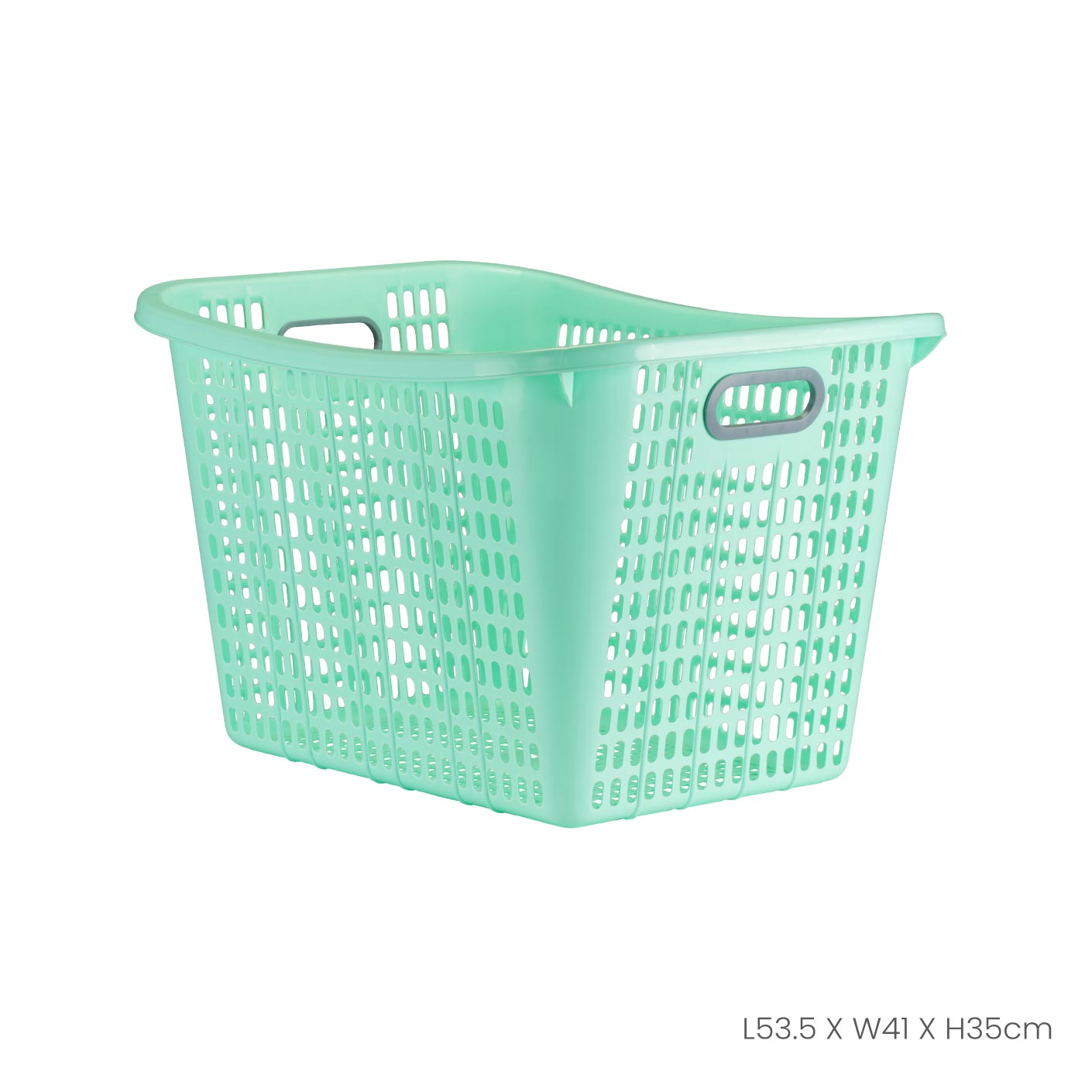 Large Foldable Laundry Basket with Handles - Heavy Duty Collapsible Clothes Hamper for Laundry Room, Dorm, Bedroom - Space Saving Storage Organizer (4315)