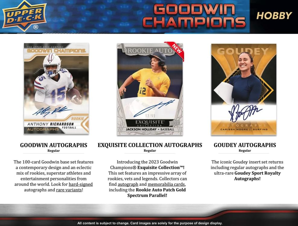 2023 Goodwin Champions Baseball Trading Cards Hobby Box - 18 Packs (5 Cards Each) | Collectible Sports Cards for Trading & Investment | Perfect for Card Collectors, Fantasy Sports Fans & Gift Giving
