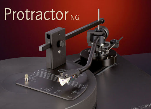 Dr. Feickert Universal Protractor - Premium Phono Cartridge Alignment Tool for Vinyl Record Players - Perfect for Audiophiles & Turntable Setup