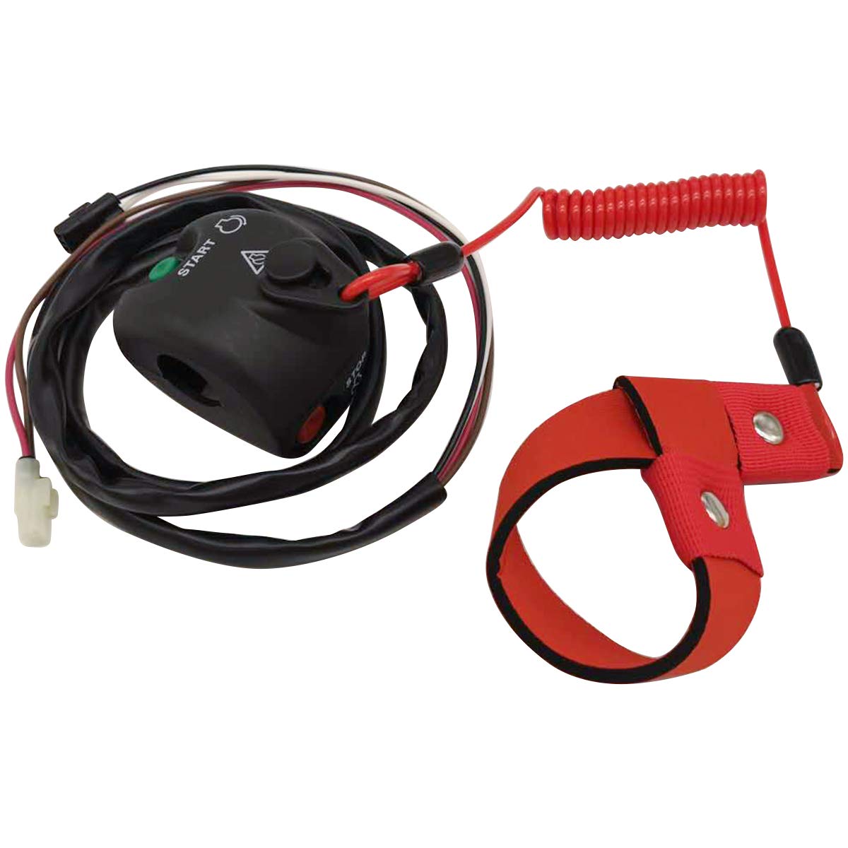 Yamaha WaveRunner Kill Switch & Safety Lanyard Kit - Compatible with WR500, WR650, WRA650, WRB650, XL700, WB700, RA700, RA1100 Models - Essential Watercraft Safety Accessory for Emergency Stop & Engine Control (Perfect for Jet Ski Maintenance & Water Sports Safety)