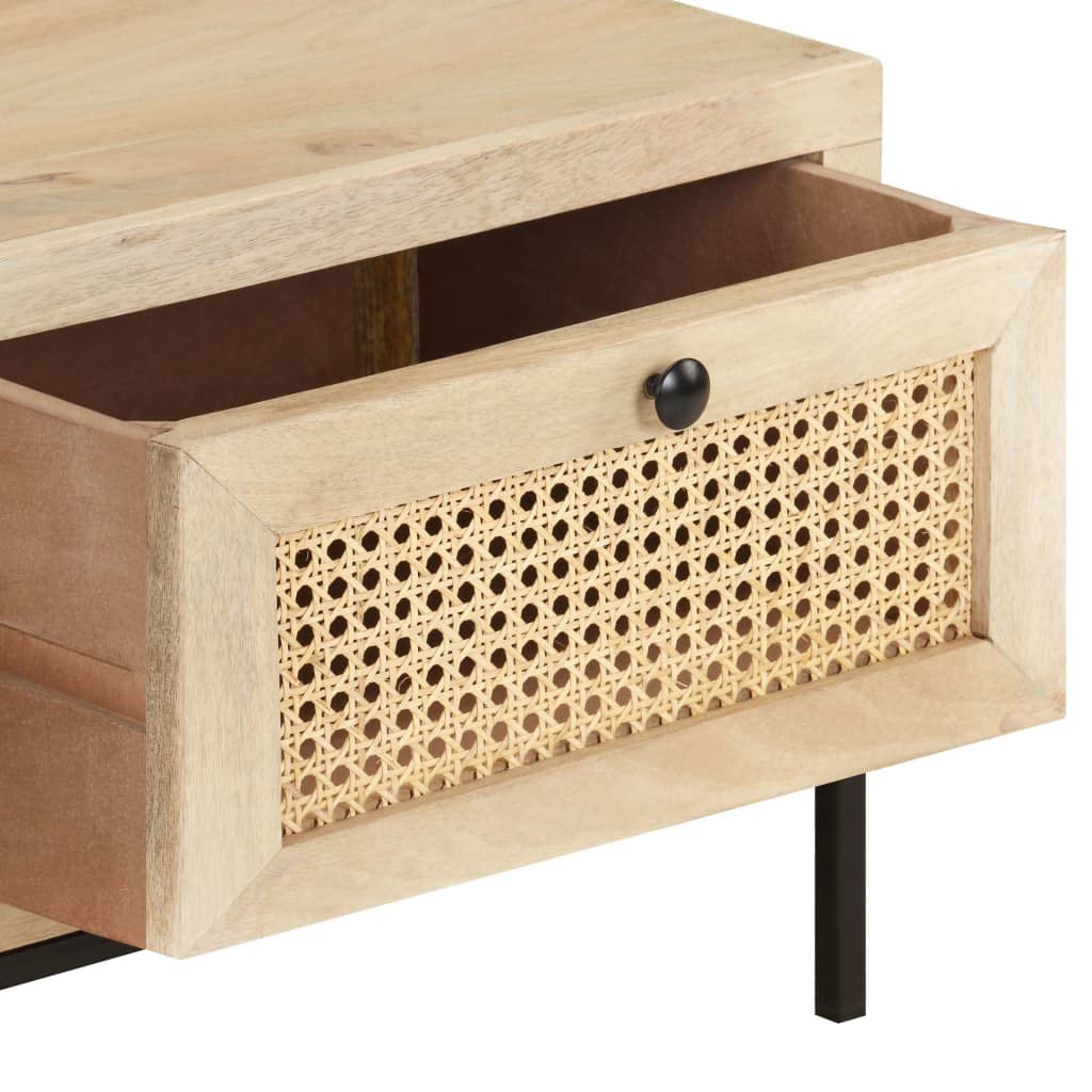 Farmhouse Coffee Table with Drawers - 35.4