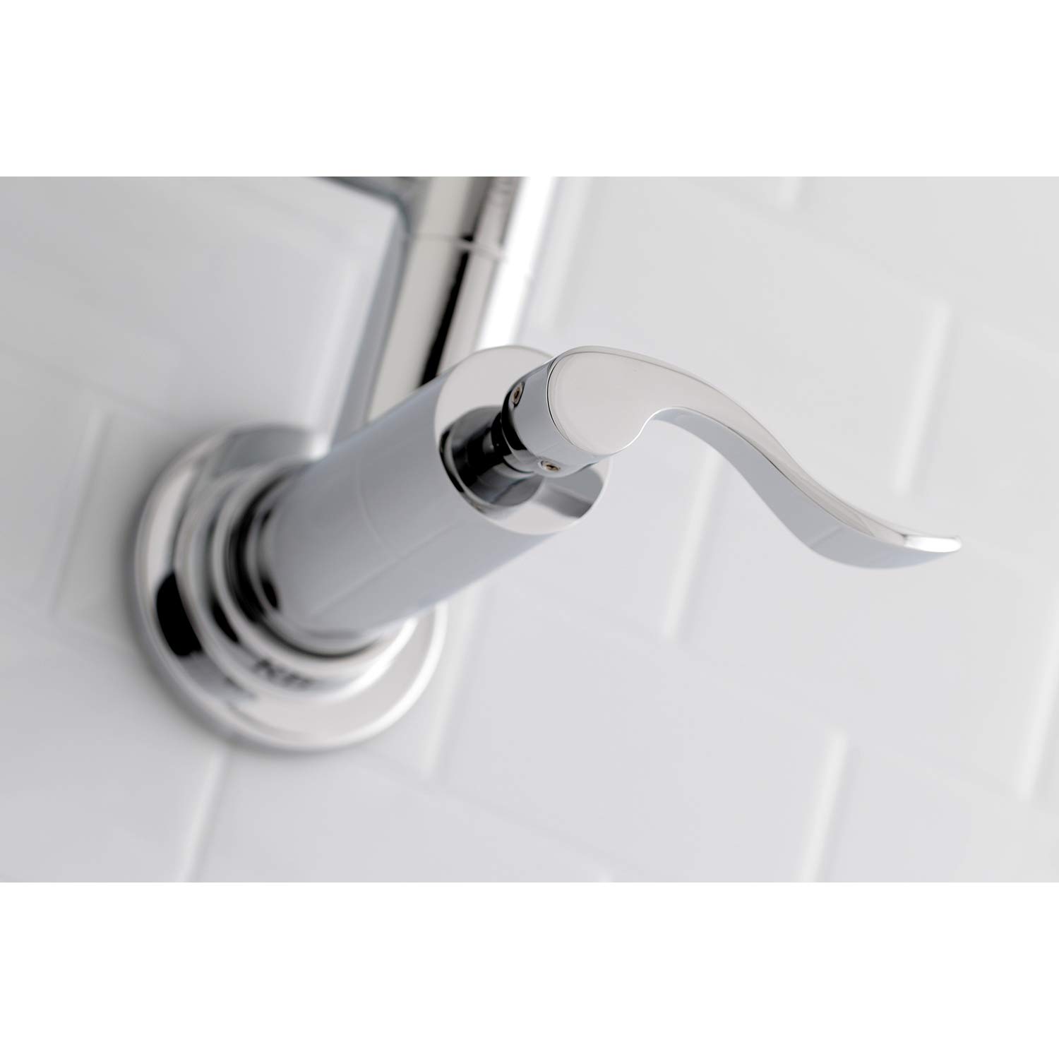 Kingston Brass KS8101DFL NuWave Pot Filler Faucet - 13 Inch Polished Chrome Kitchen Sink Faucet for Easy Pot Filling - Perfect for Cooking, Baking, and Large Batch Meal Prep