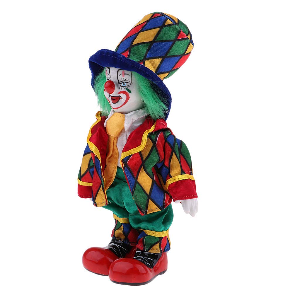 Scary Clown Doll - Halloween Decorations for Home, Table & Desk - Perfect for Party, Haunted House & Horror Theme Events
