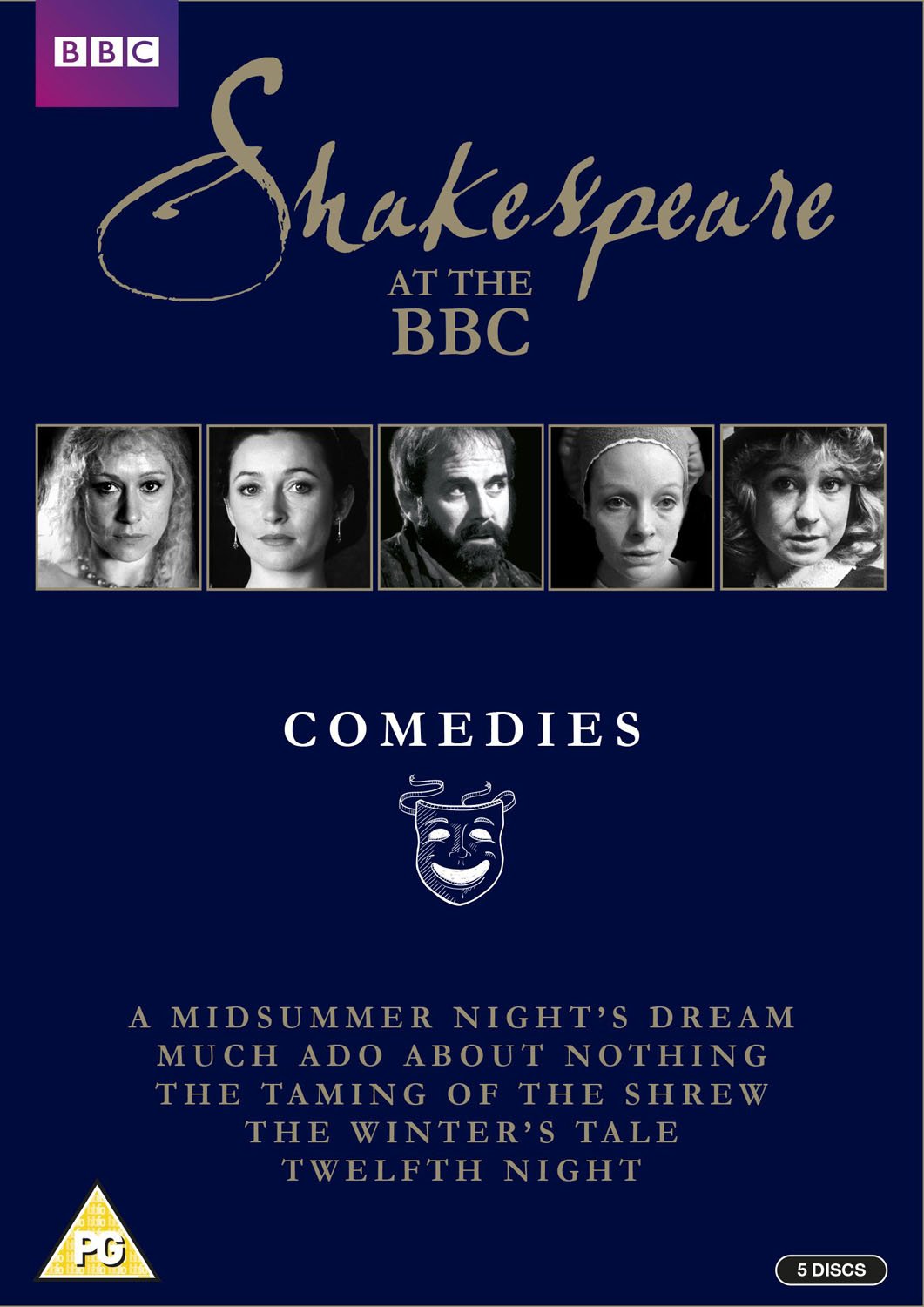 Shakespeare at the BBC: Comedies DVD Collection - Classic British TV Adaptations of Shakespeare's Plays | Perfect for Literature Lovers, Drama Students & Theater Enthusiasts