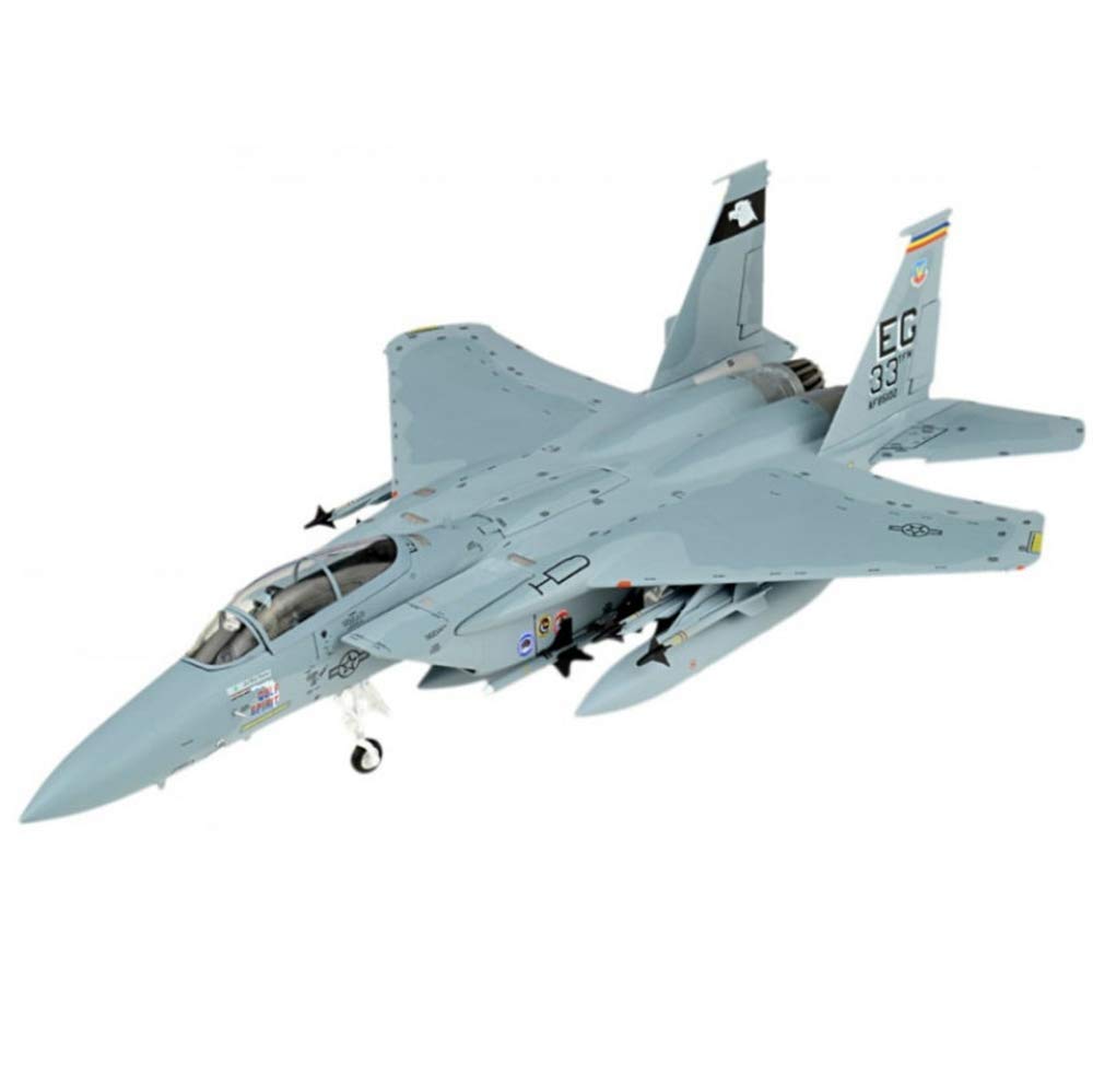 1/72 Scale F-15C Eagle Fighter Plastic Model Kit - 57th Fighter Interceptor Squadron - 10.6 x 7.1 Inch Military Aircraft Puzzle for Adults & Collectors - Perfect for Display, Gifts & Hobby Building