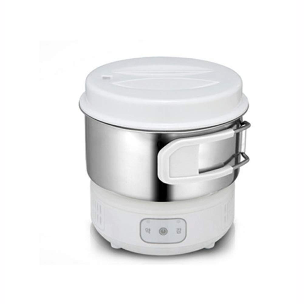 Magic Chef Electric Mini Induction Multi Cooker Pot - 1.3L Portable 110-220V for Shabu-Shabu, Soup, Bulgogi, Ramen & Tea | Perfect for Camping, Dorms & Small Kitchens (White)