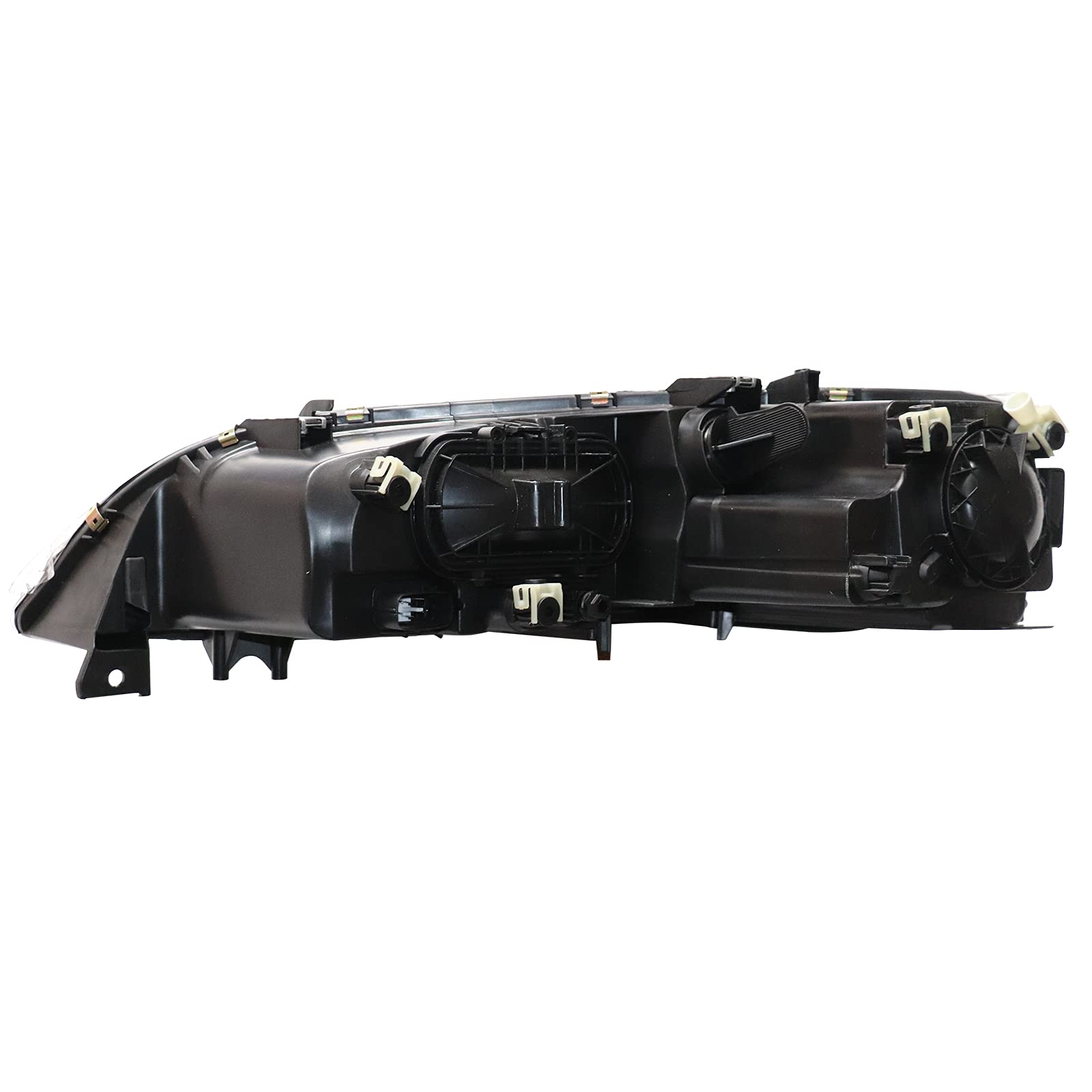 2006-2008 Mazda 6 Right Passenger Side Headlight Assembly - Black Housing with Clear Lens (Part #MA2502134, MA2503134) | Direct Fit Replacement | US Stock | Perfect for Night Driving & Foggy Conditions