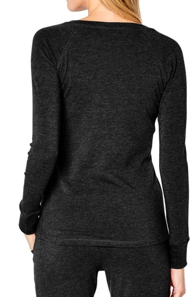 Olivia Women's Long Sleeve Henley T-Shirt - Soft Cotton Casual Top for Everyday Wear, Work & Weekend Outfits