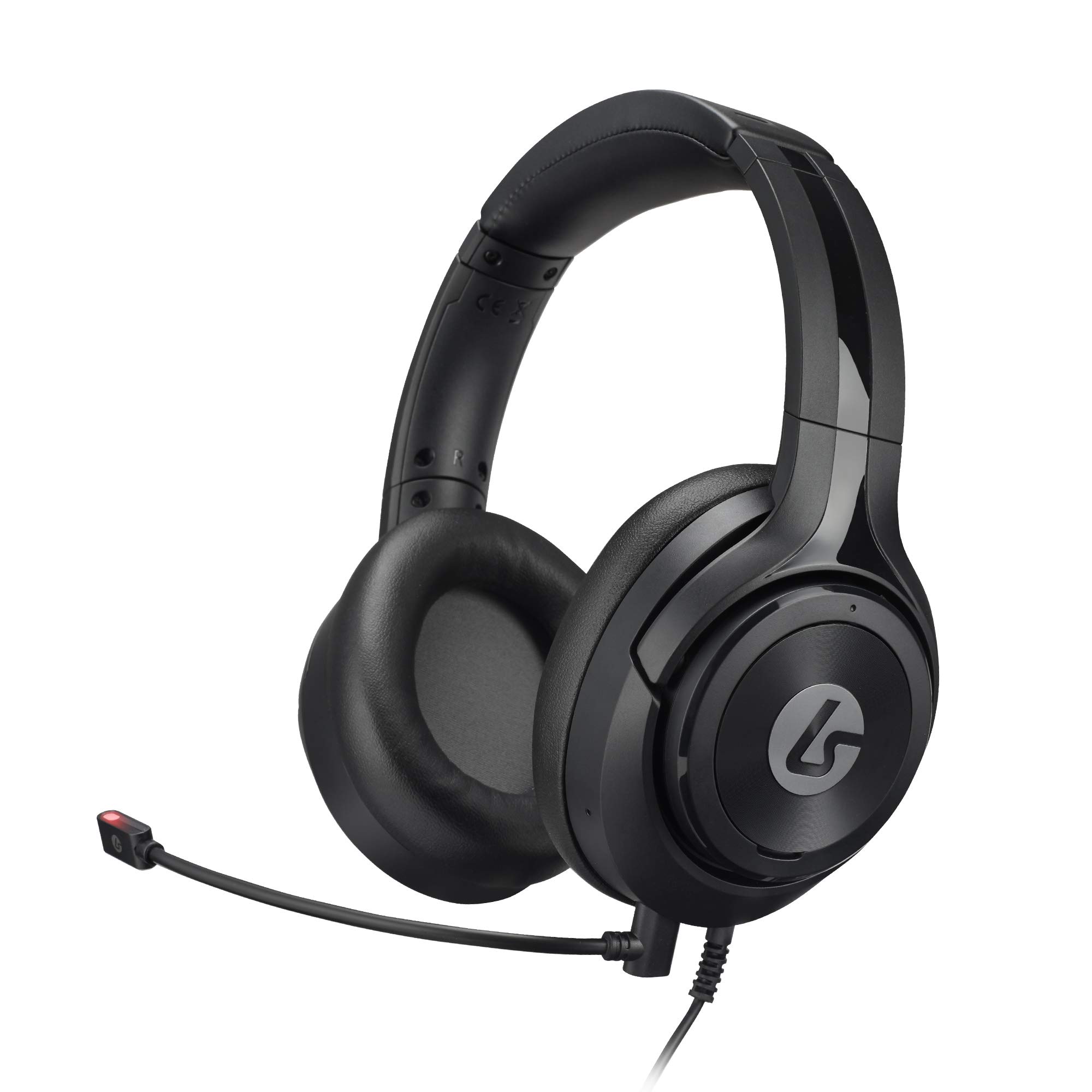 LucidSound LS10N Wired Stereo Gaming Headset with Noise-Canceling Mic - Compatible with PS5, PS4, PS3, Xbox One, Xbox 360, PC, Mac, VR, Android & iOS - Black | Perfect for Competitive Gaming, Streaming & Online Chat