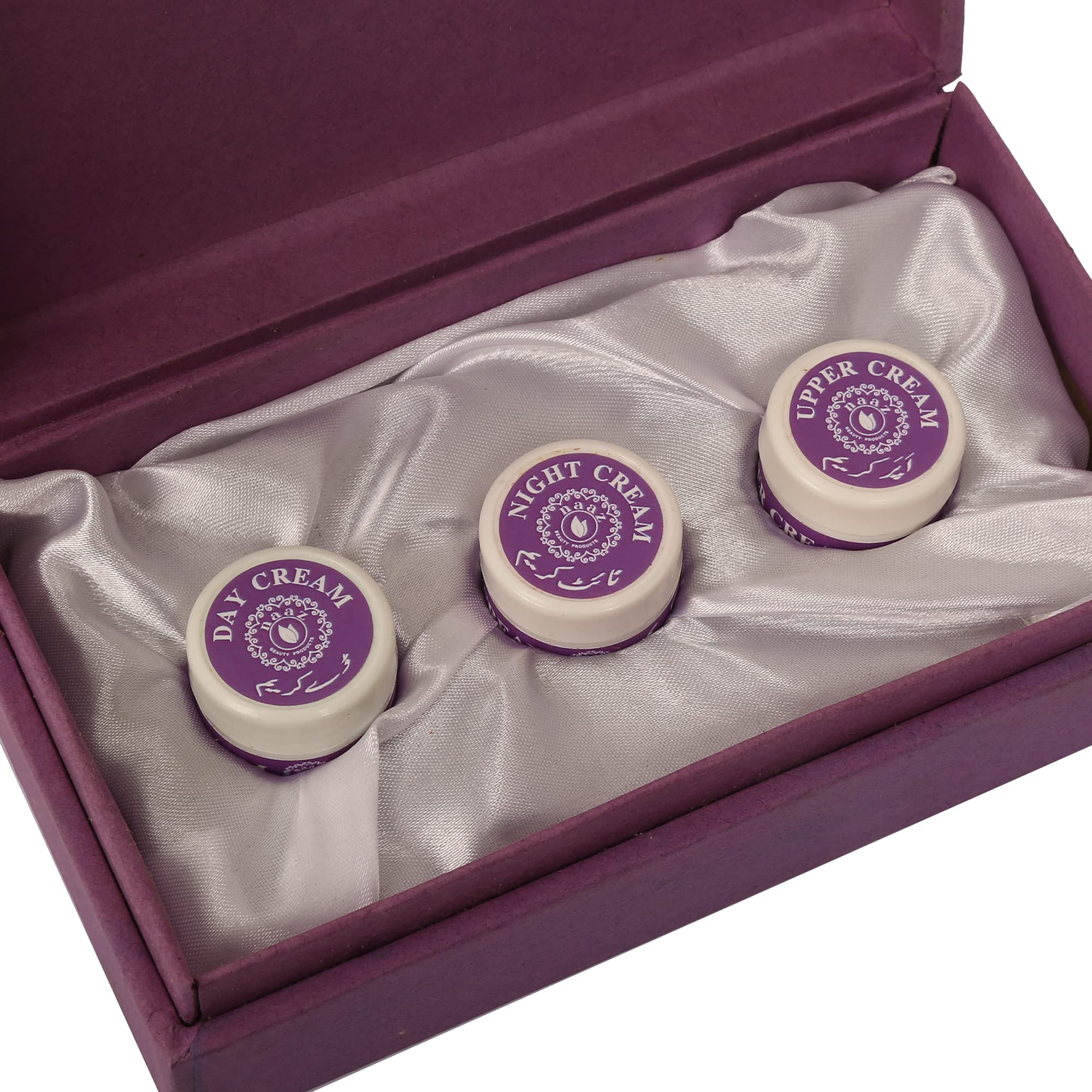 Naaz Anti-Aging Wrinkle Cream Set - Day Cream, Night Cream & Eye Cream (300g) for Smooth, Youthful Skin | Perfect for Daily Skincare Routine & Nighttime Repair