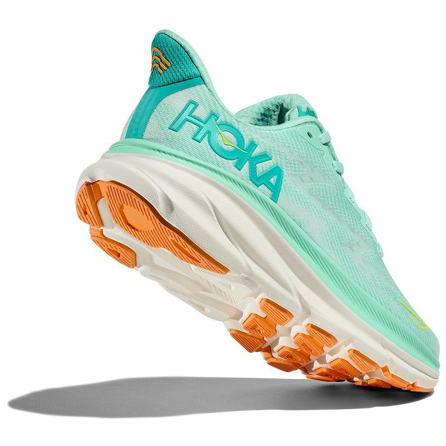 HOKA Women's Clifton 9 Running Shoes - Lightweight Cushioned Sneakers for Road Running, Walking & Gym Workouts
