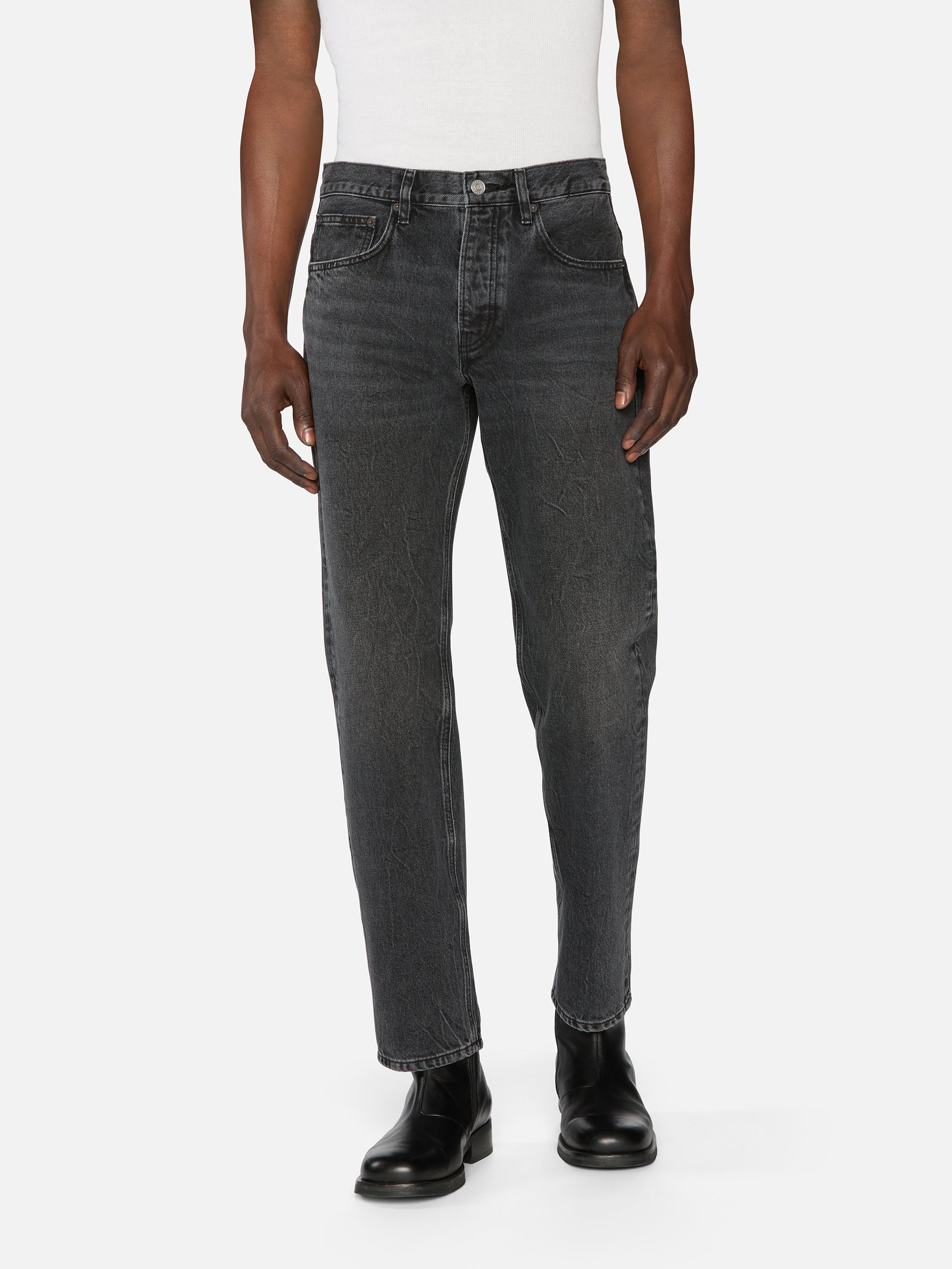 Brentwood Straight Leg Jeans for Women - Classic Denim Pants for Casual Wear & Everyday Outfits