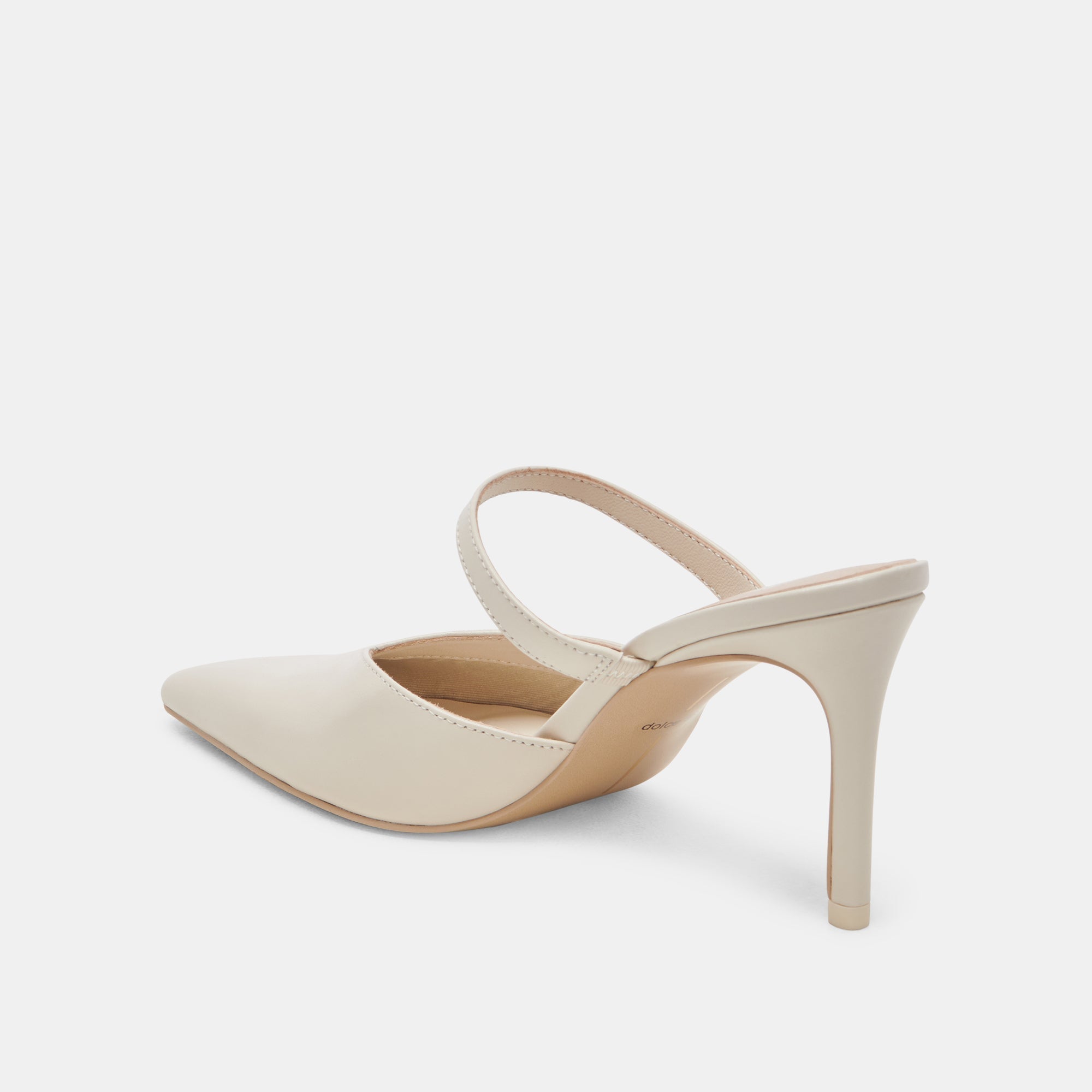 KANIKA Women's White Crinkle Patent Leather Heels - Stylish High Heel Pumps for Office, Party & Evening Wear