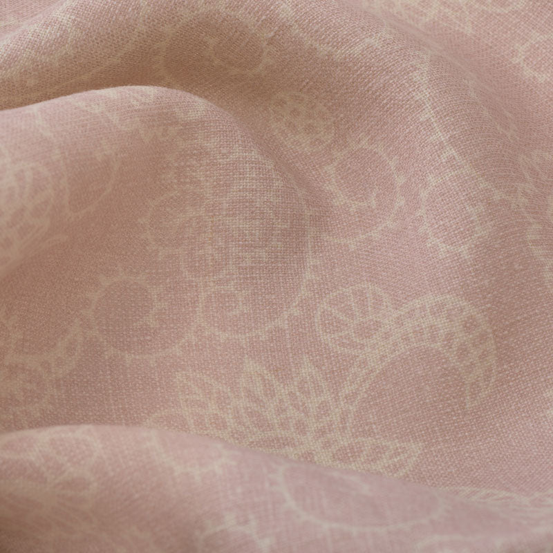 Premium Linen Fabric by Squirl - Soft & Durable Old Rose Color for Home Decor, DIY Projects & Upholstery | Perfect for Curtains, Pillows & Table Runners