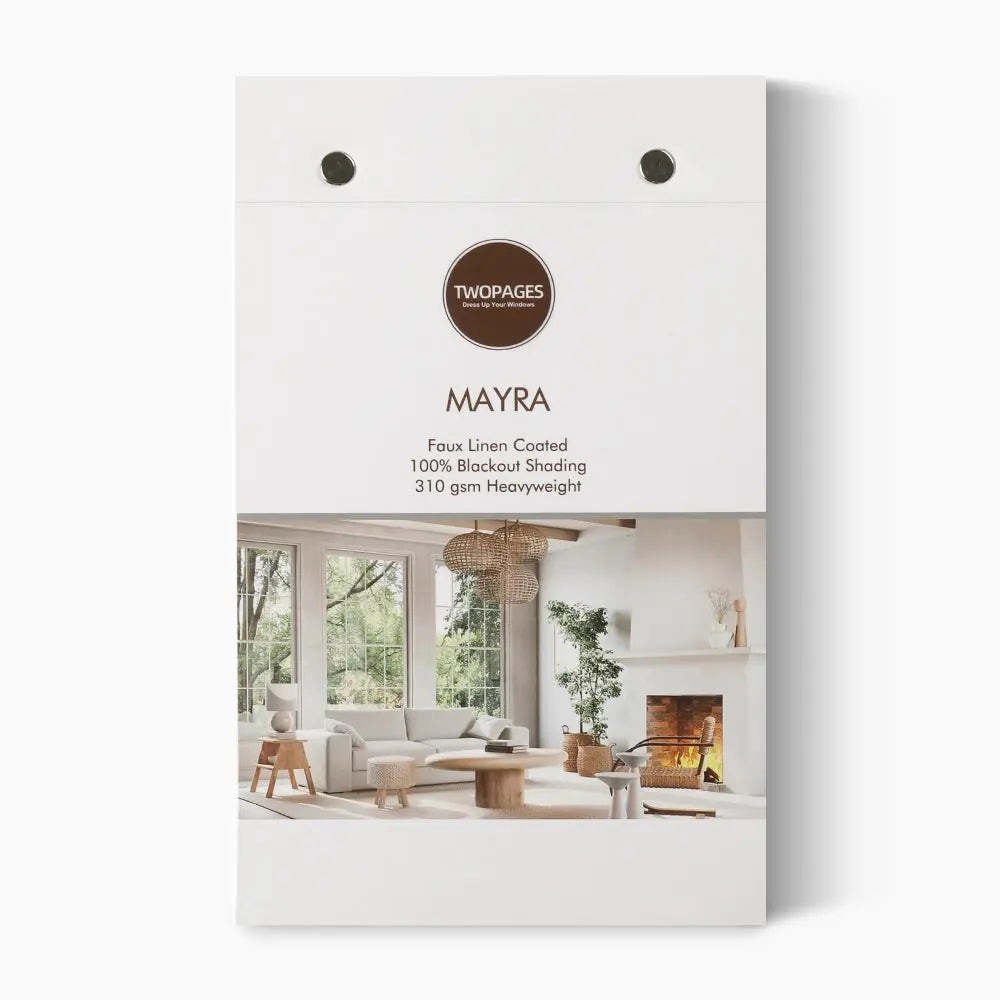 Mayra Faux Linen Foam Coated Booklet - 7 Vibrant Colors for Journals, Notebooks & Office Supplies | Perfect for School, Office & Home Organization