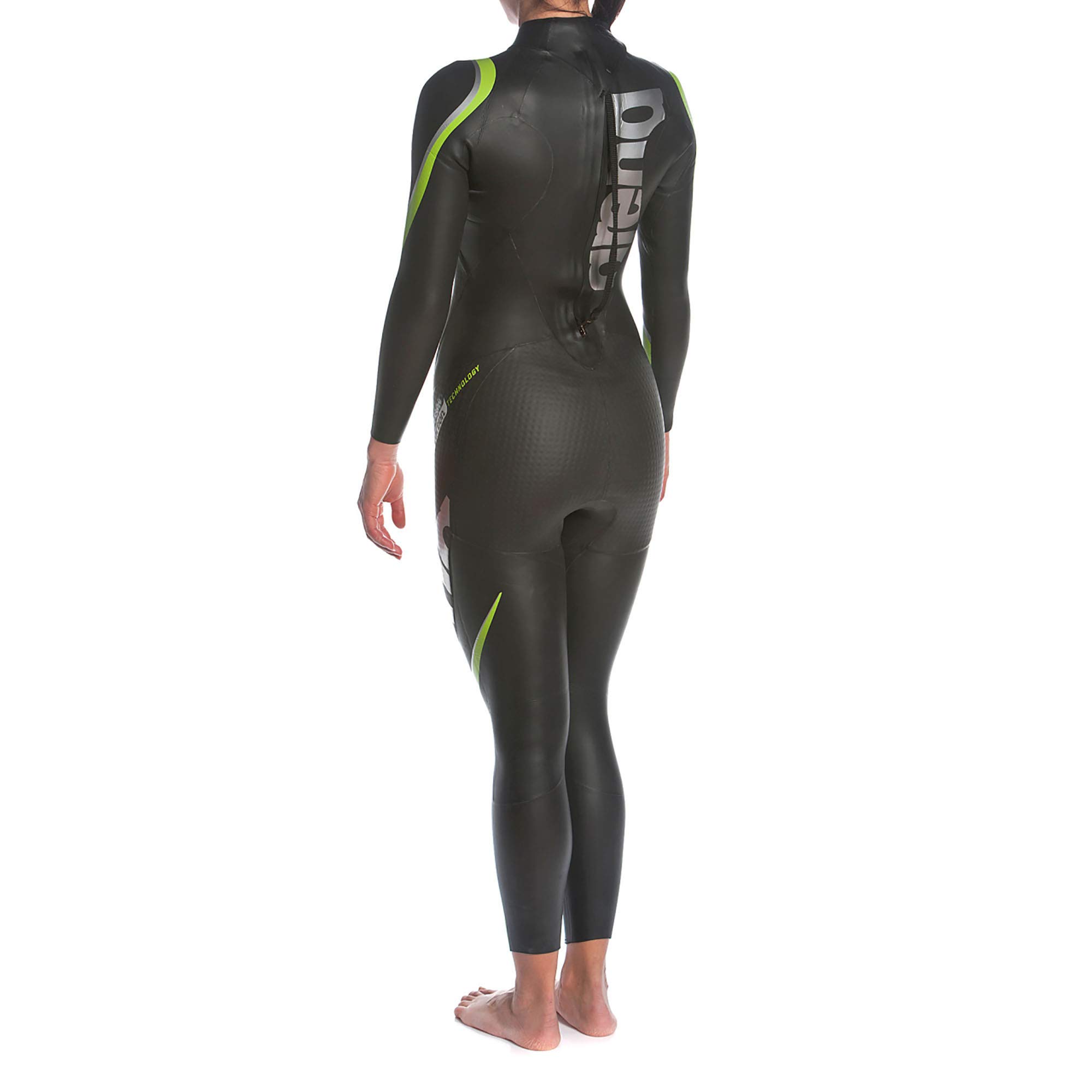 ARENA Women's Carbon Triathlon Wetsuit - Full Sleeve Neoprene with Carbon Fiber Panels for Buoyancy | USAT & Ironman Approved | Ideal for Open Water Swimming, Triathlons & Competitive Training