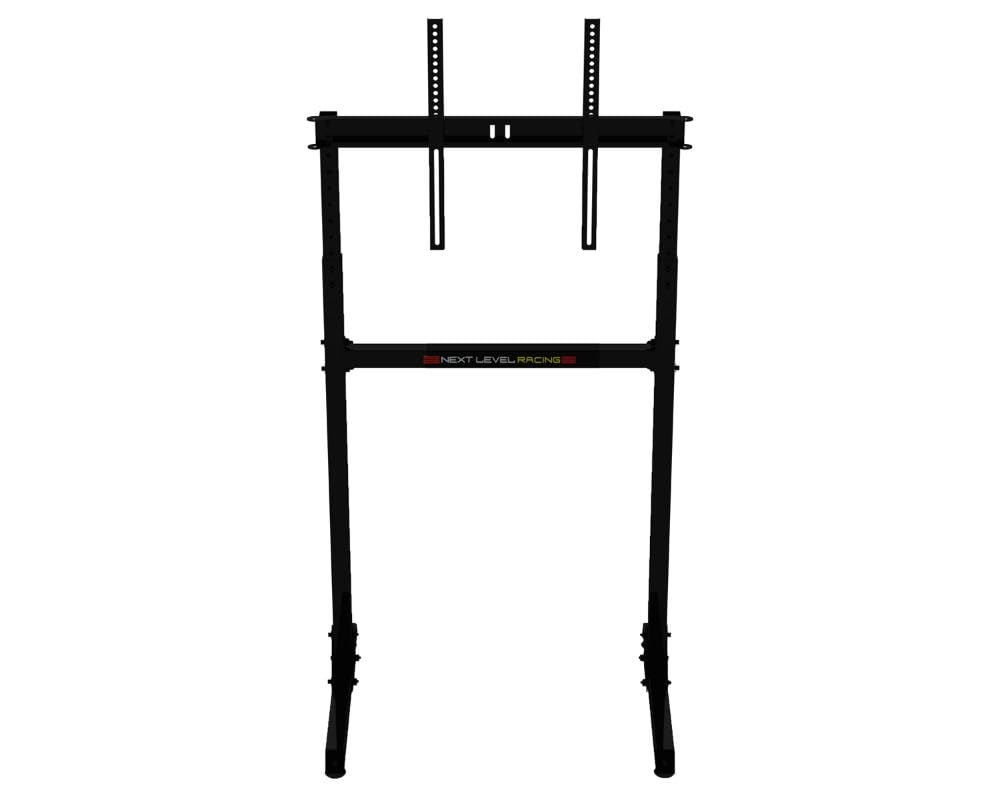 Next Level Racing Free Standing Single Monitor Stand (NLR-A011) - Adjustable Height for Gaming & Work Setup - Perfect for PC, Console & Sim Racing