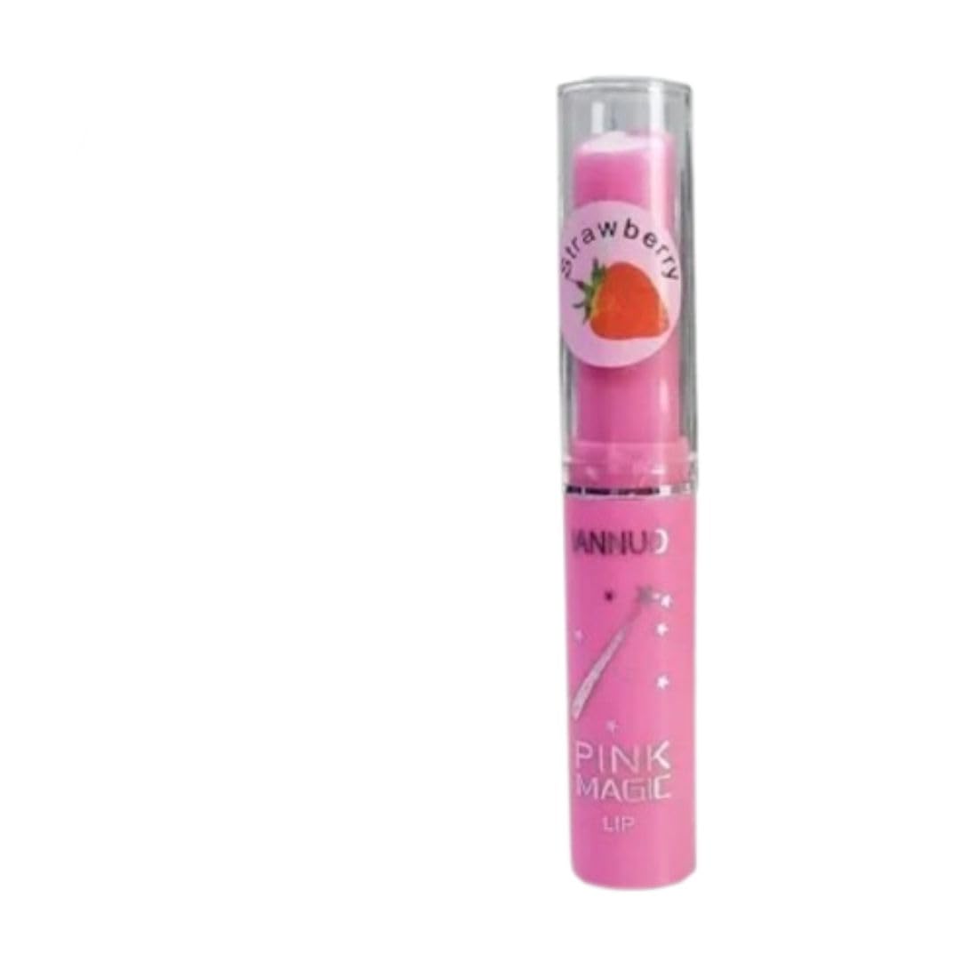 Authentic Asiza Ethnic Pink Magic Strawberry Lip Balm - Hot Pink Tint for Soft, Hydrated Lips - Perfect for Daily Use, Parties & Special Occasions