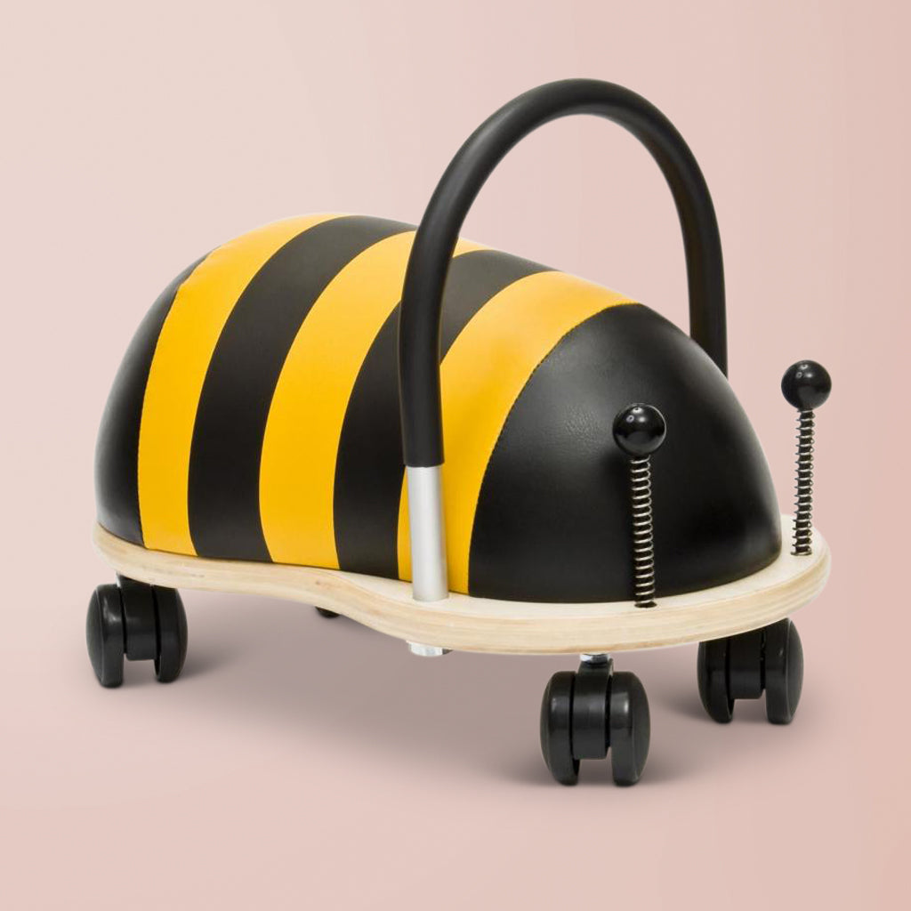 Wheelybug Bee Ride On Toy for Kids - Fun and Safe Push Bike for Toddlers - Perfect for Indoor and Outdoor Play