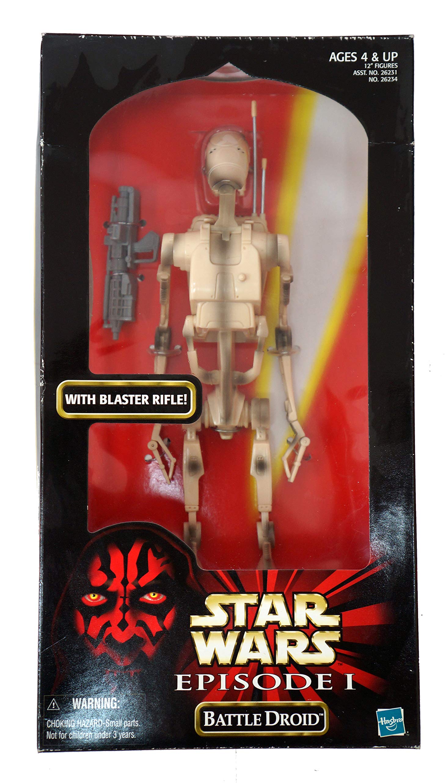 Star Wars Phantom Menace Battle Droid Action Figure - 12