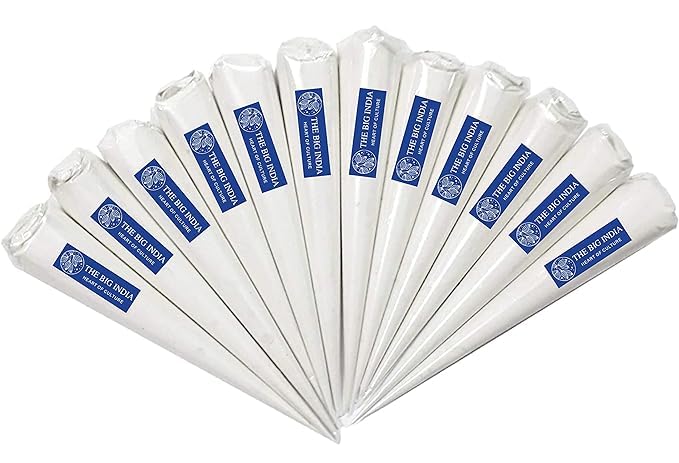 6 WHITE CONE