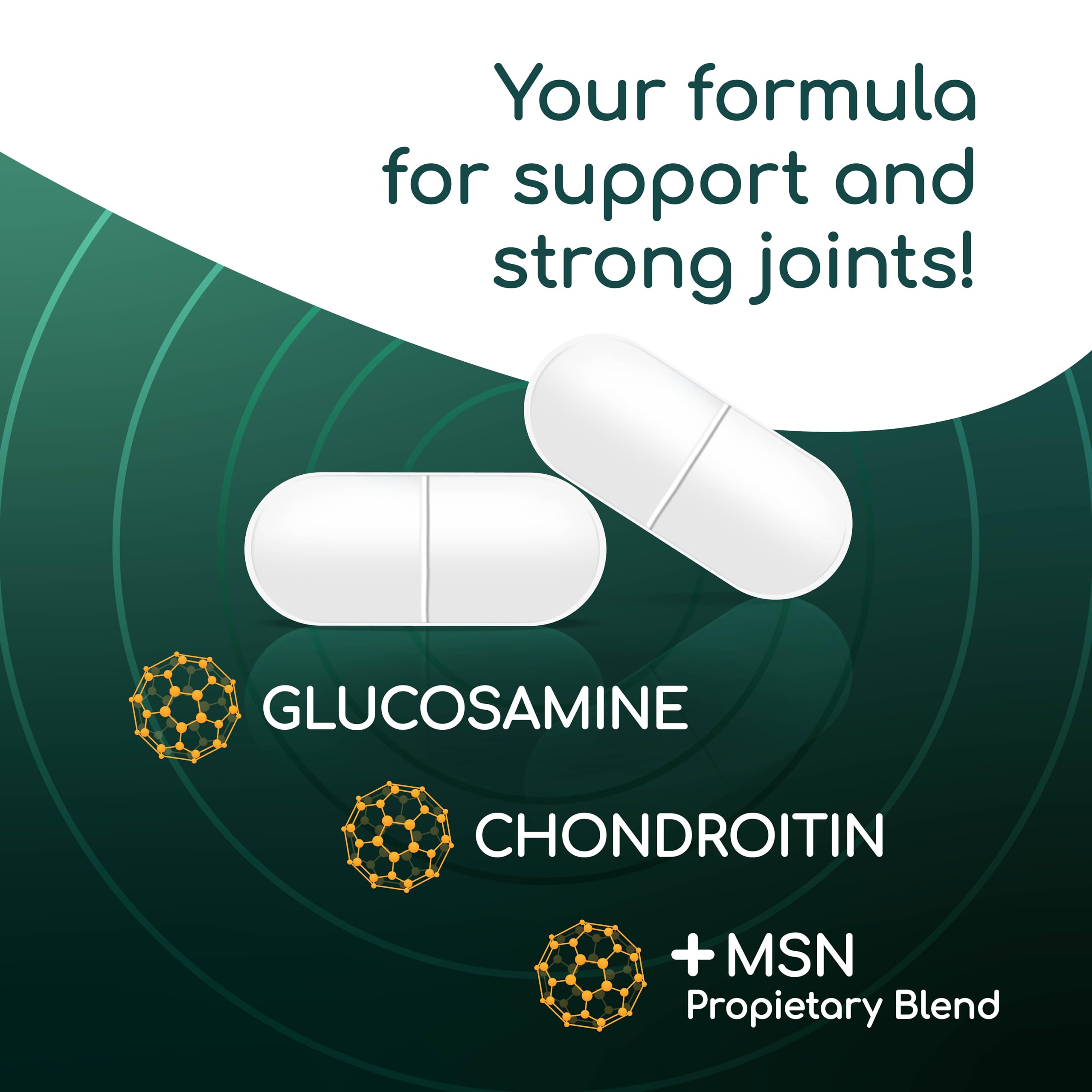 Premium X-Ray Joint Health Supplement with Glucosamine 1500mg, Chondroitin 300mg & MSM 120mg - Supports Healthy Joints, Bones & Cartilage - 50 Capsules (Pack of 3) - Ideal for Athletes, Seniors & Active Lifestyles